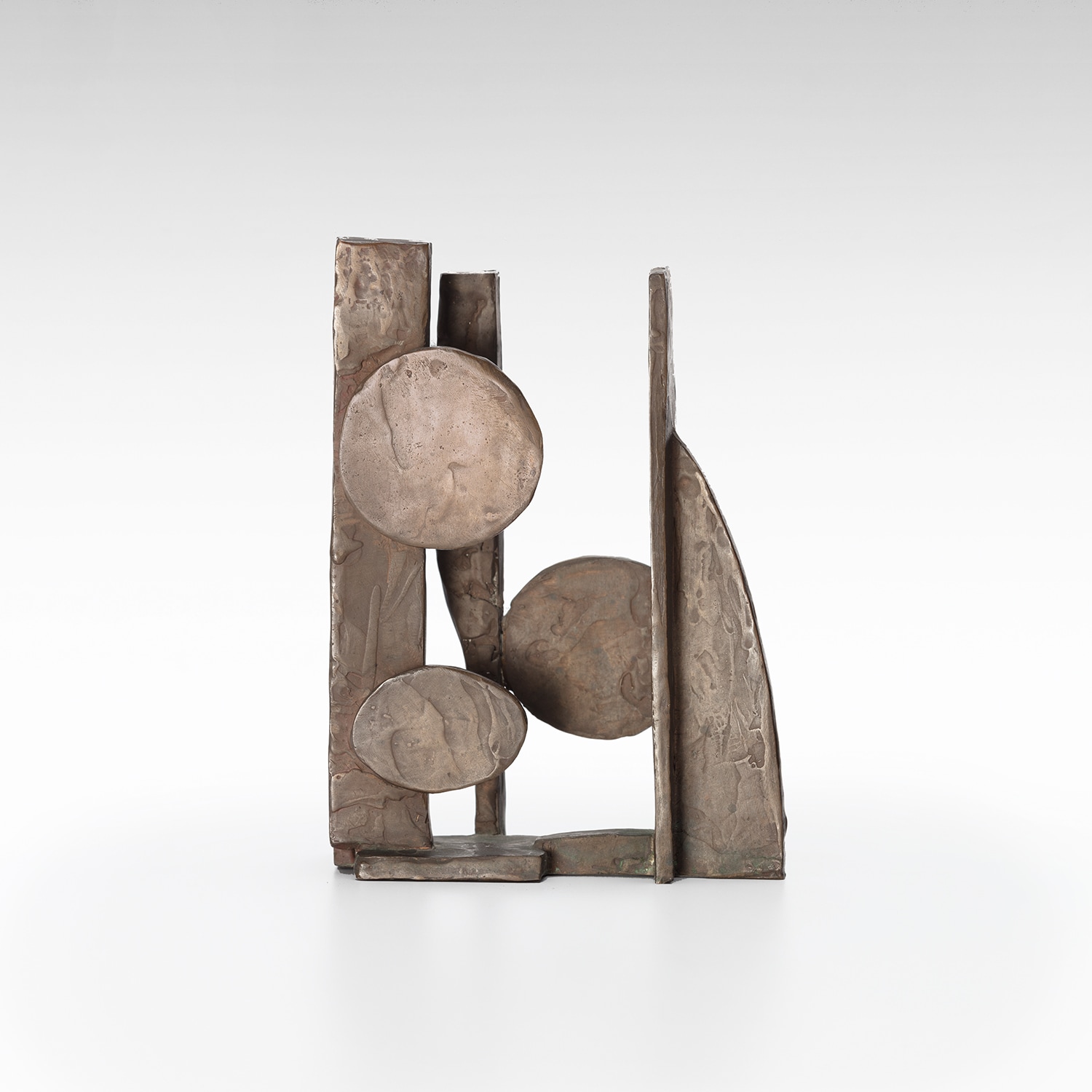 incised with the artist's signature and date "Dehner '67" lower edge