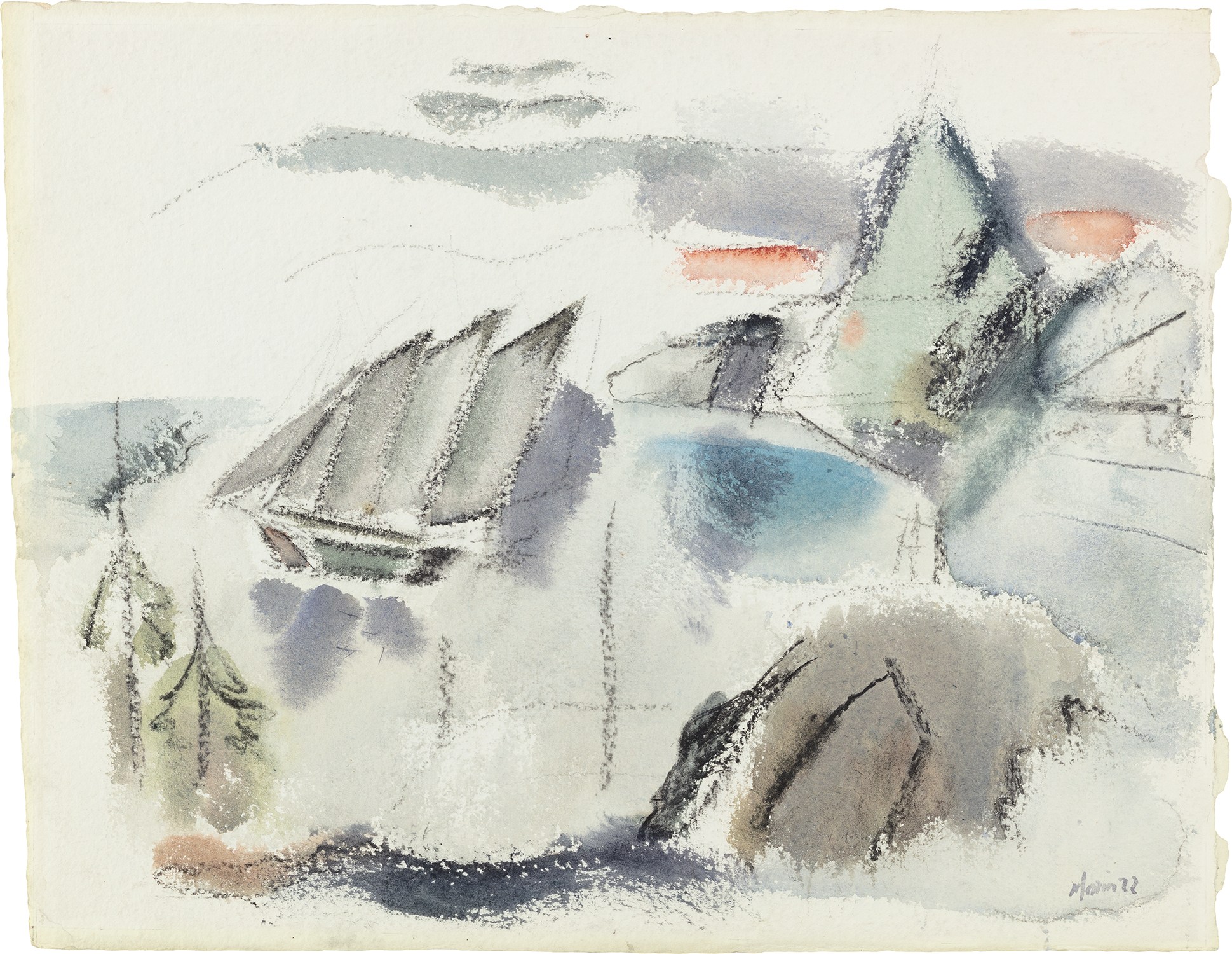 John Marin — From Green Head