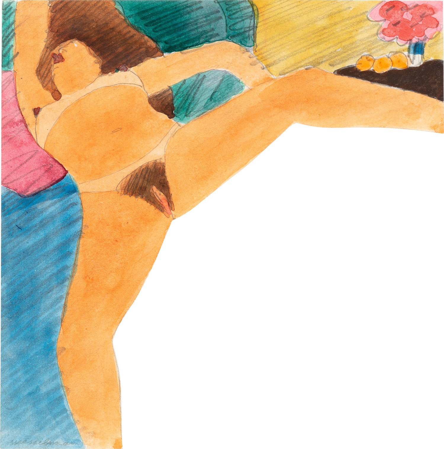 Tom Wesselmann — Drawing for Great American Nude #93