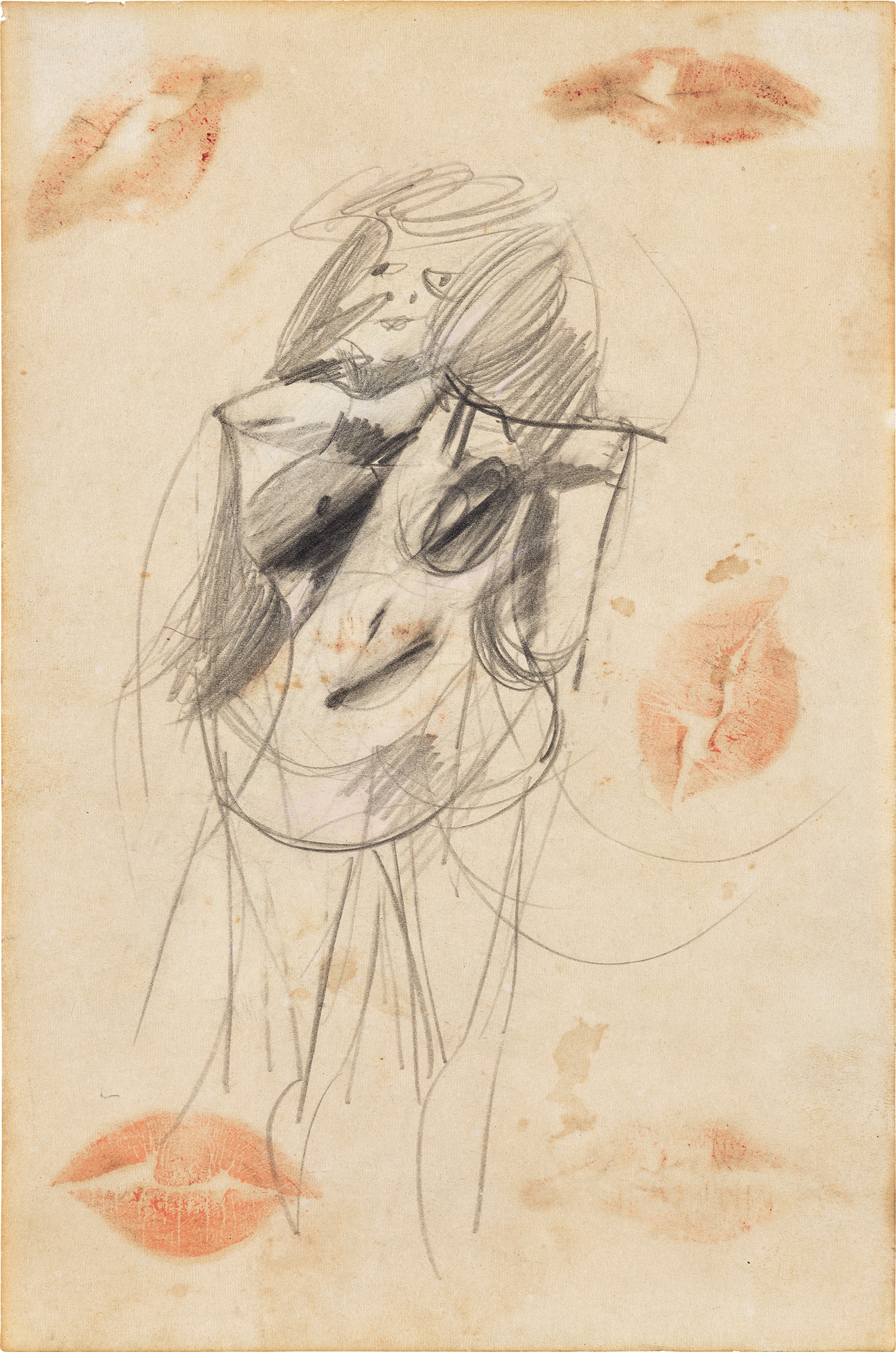 Willem de Kooning — Woman – Lipstick