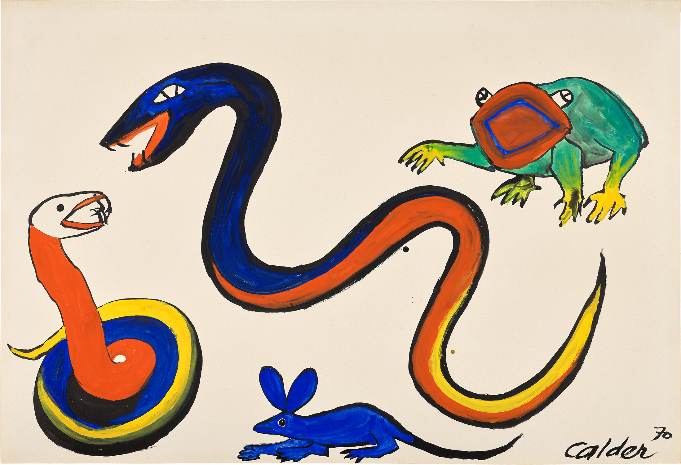 Alexander Calder — Four Creatures