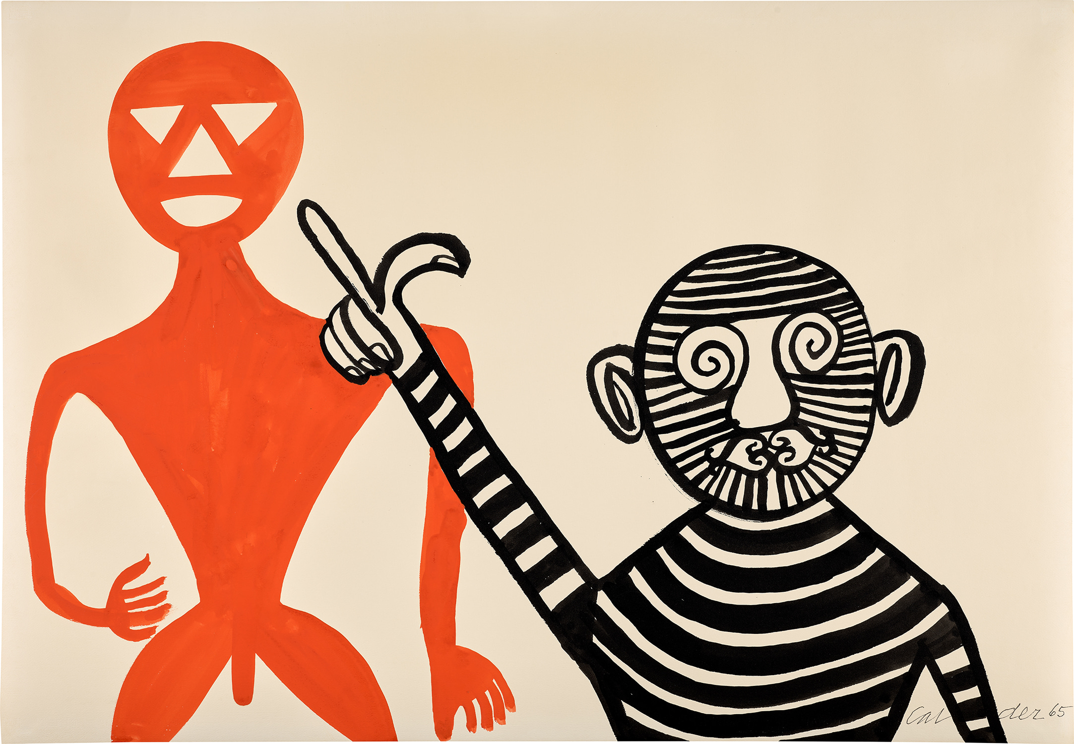 Alexander Calder — Brothers, right