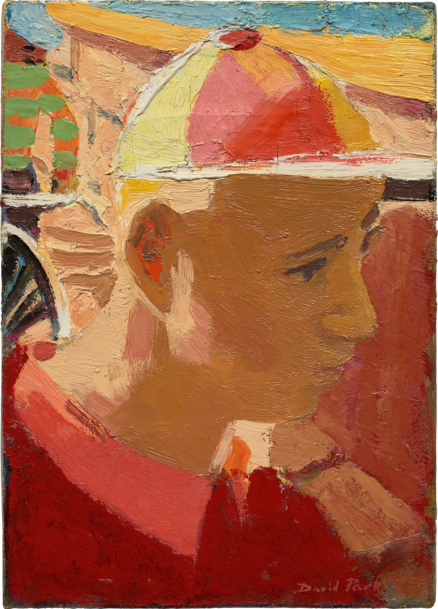 David Park — Boy in Colored Cap