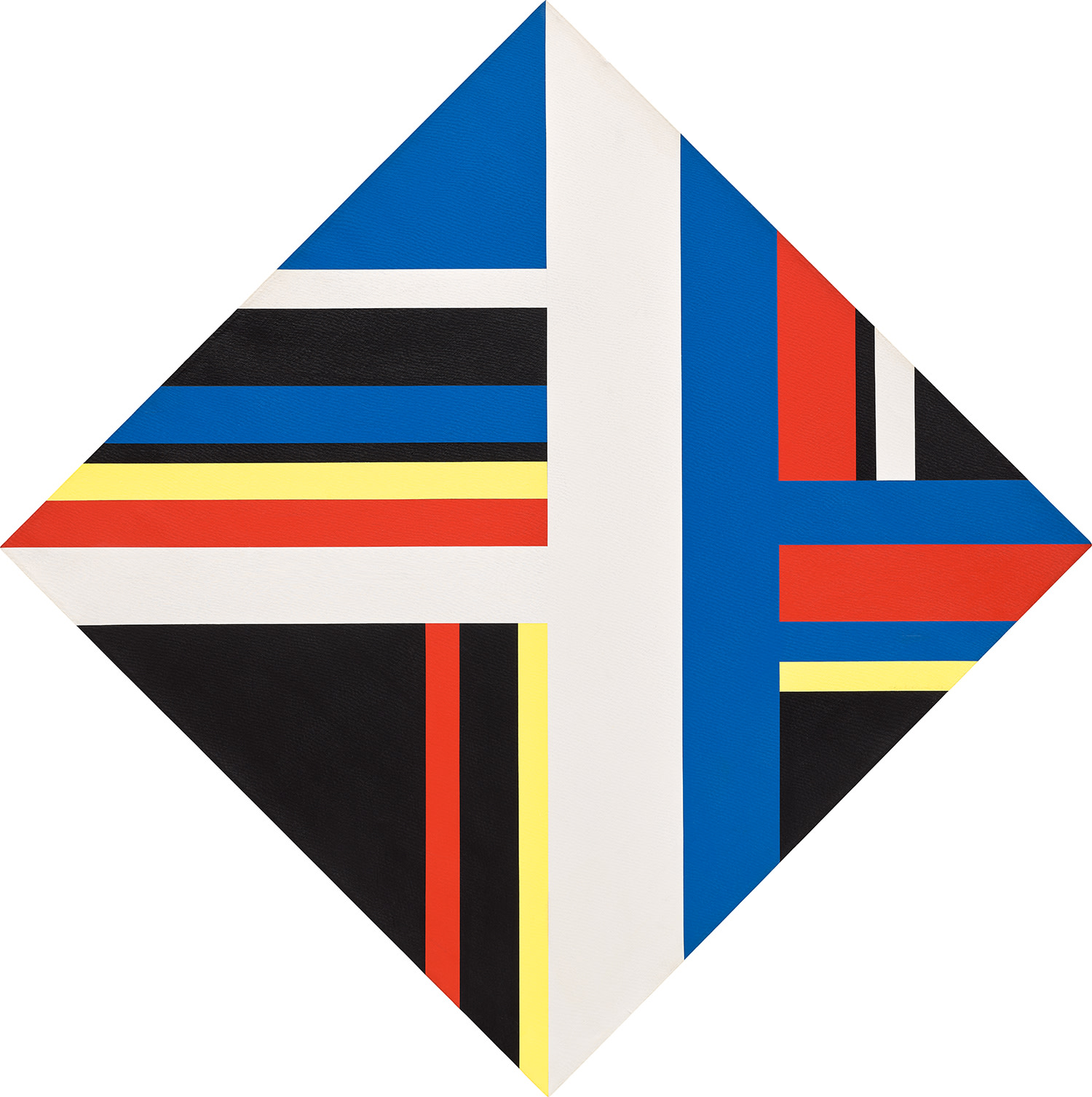 Ilya Bolotowsky — Vertical Diamond in Black