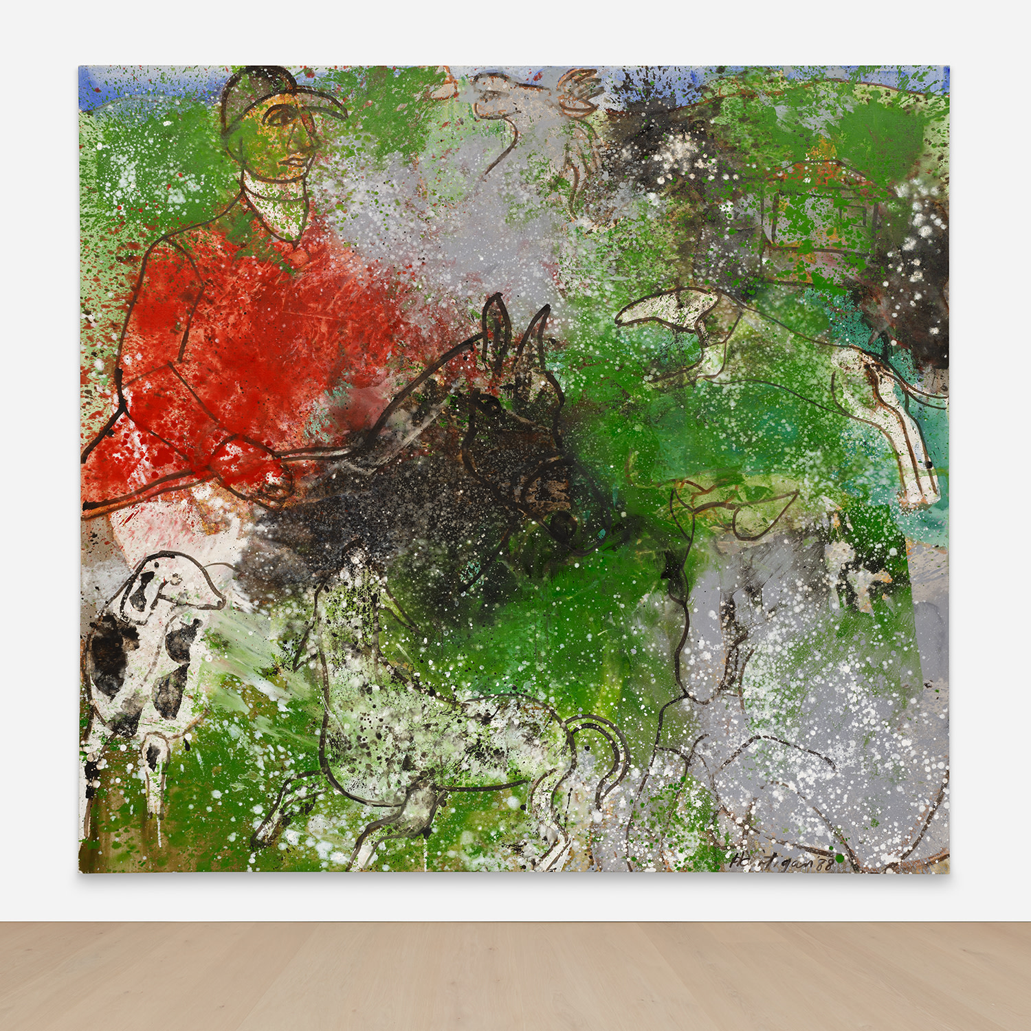 Grace Hartigan — The Hunt