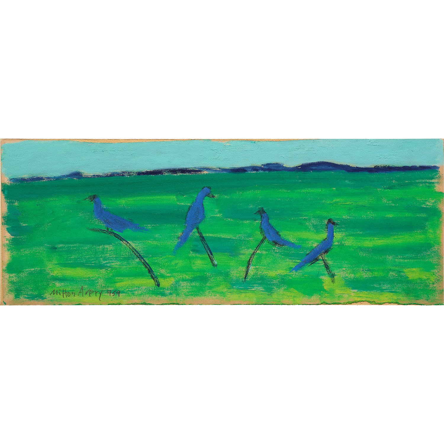 Milton Avery — Bird and the Southern Sea