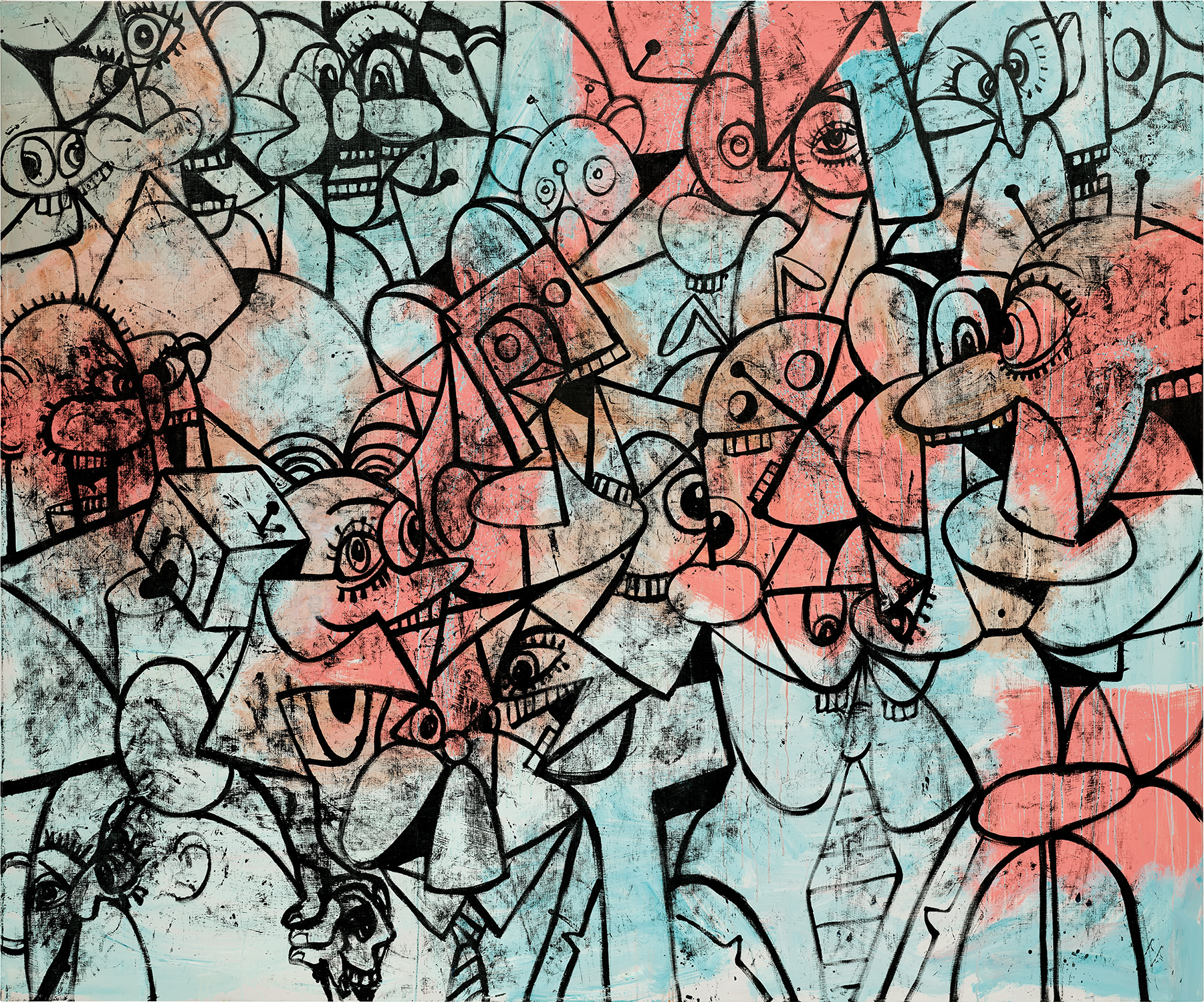 George Condo — Social Media