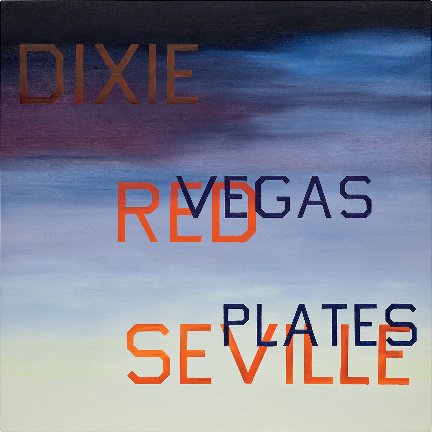 Ed Ruscha — Dixie Red Seville