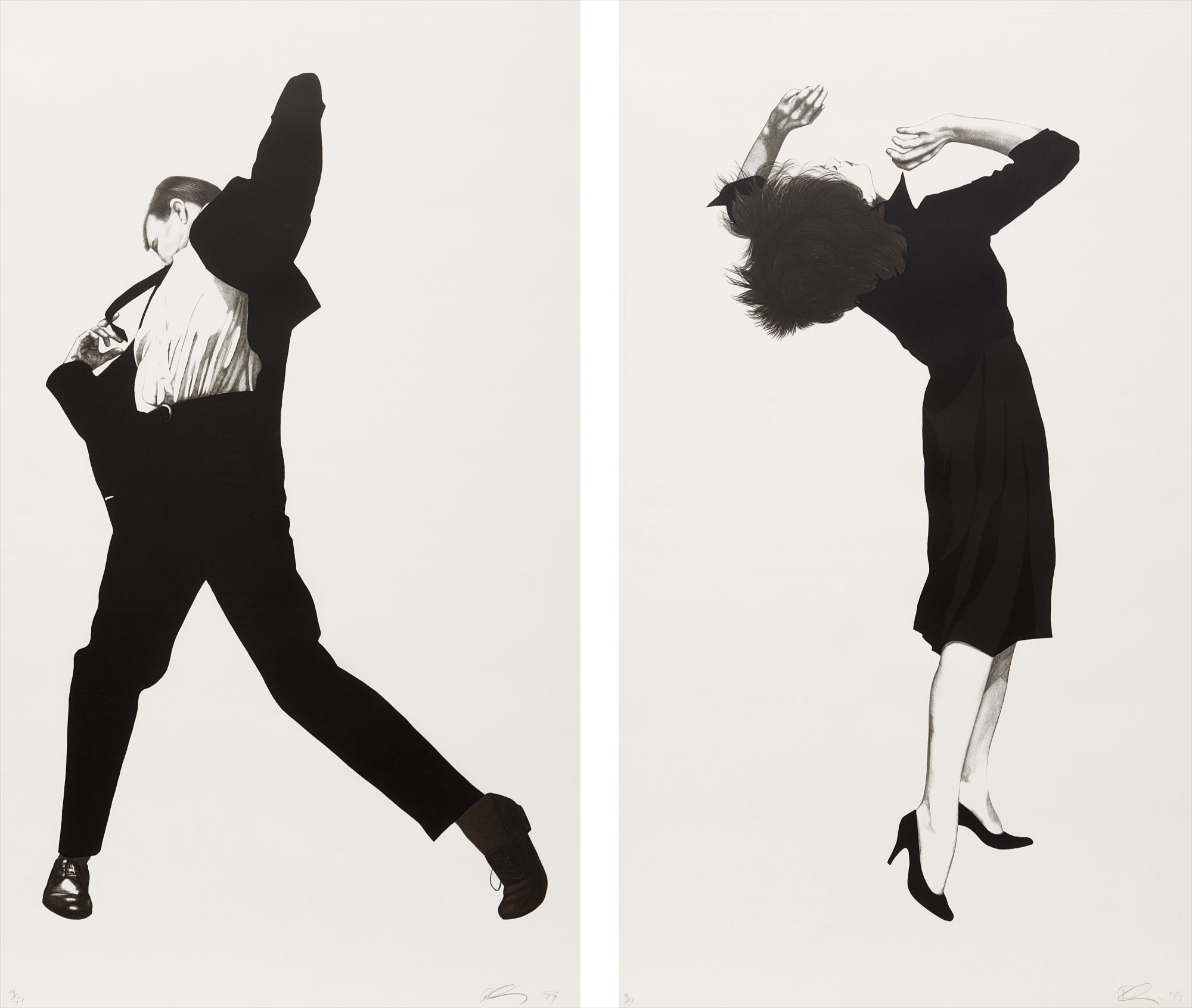 Robert Longo — Eric; and Ellen