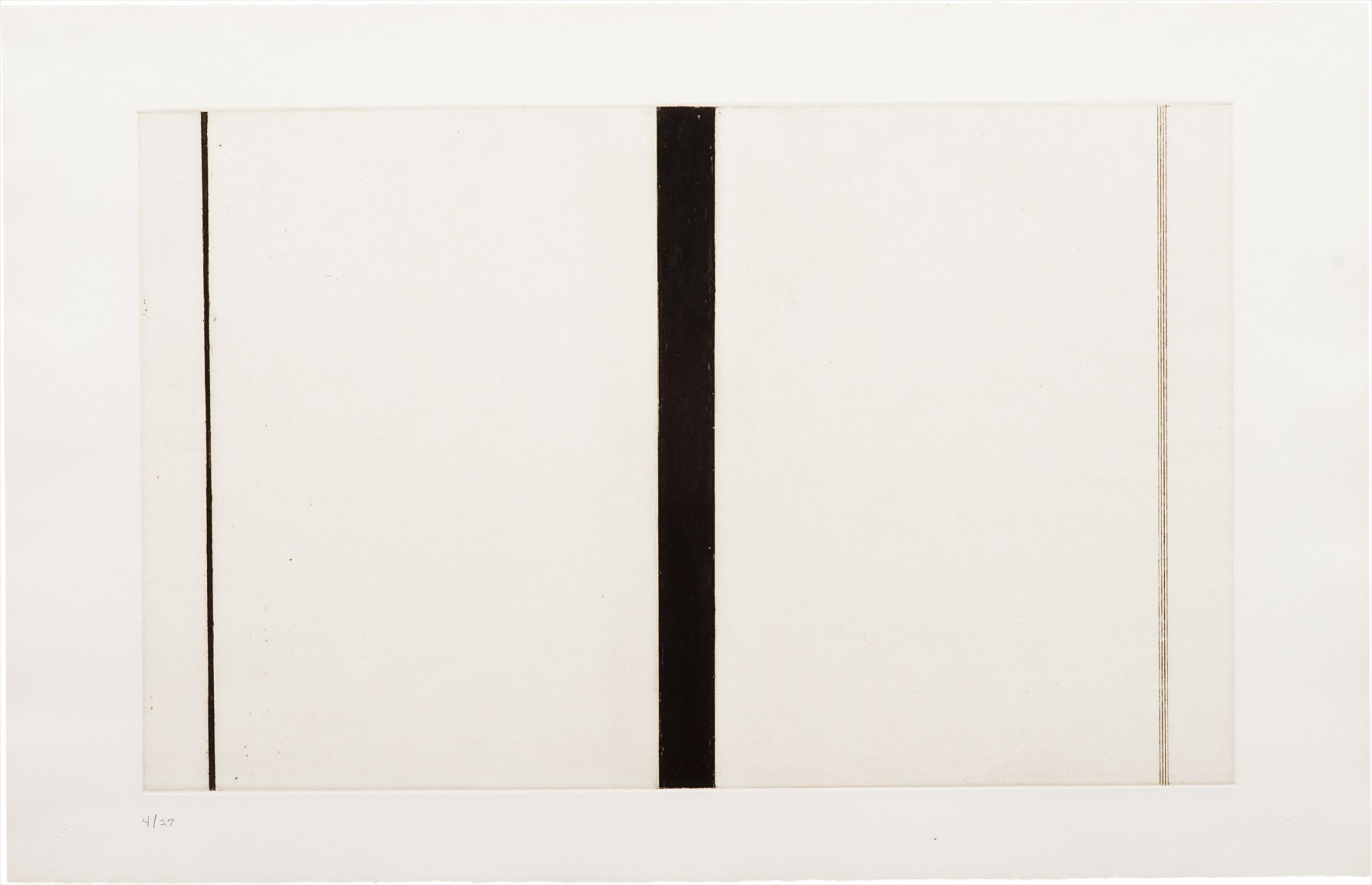 Barnett Newman — 1968-69