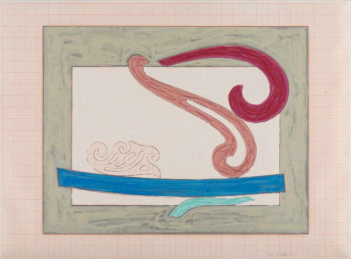 Frank Stella — Noguchi's Okinawa Woodpecker, from Exotic Bird series