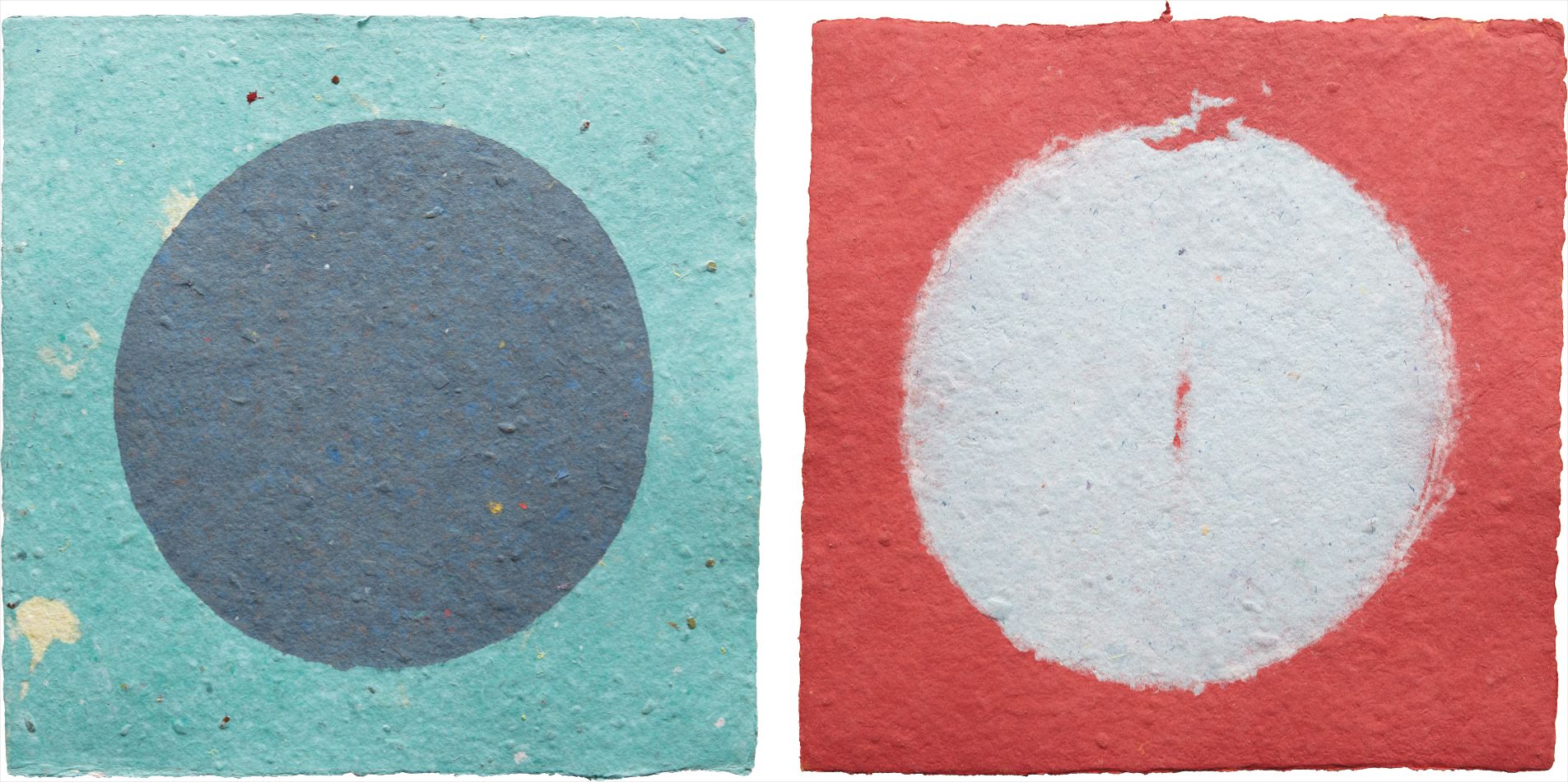 Kenneth Noland — Pairs 10, from the Handmade Paper Project