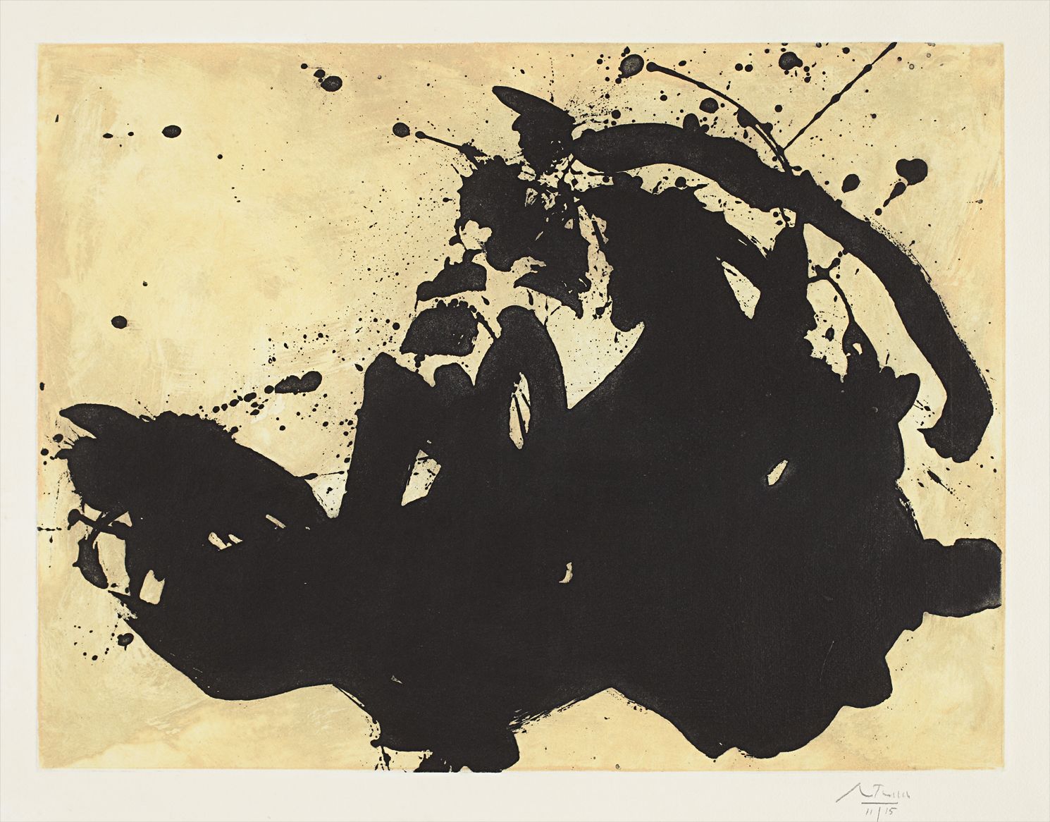 Robert Motherwell — Flesh Automatism
