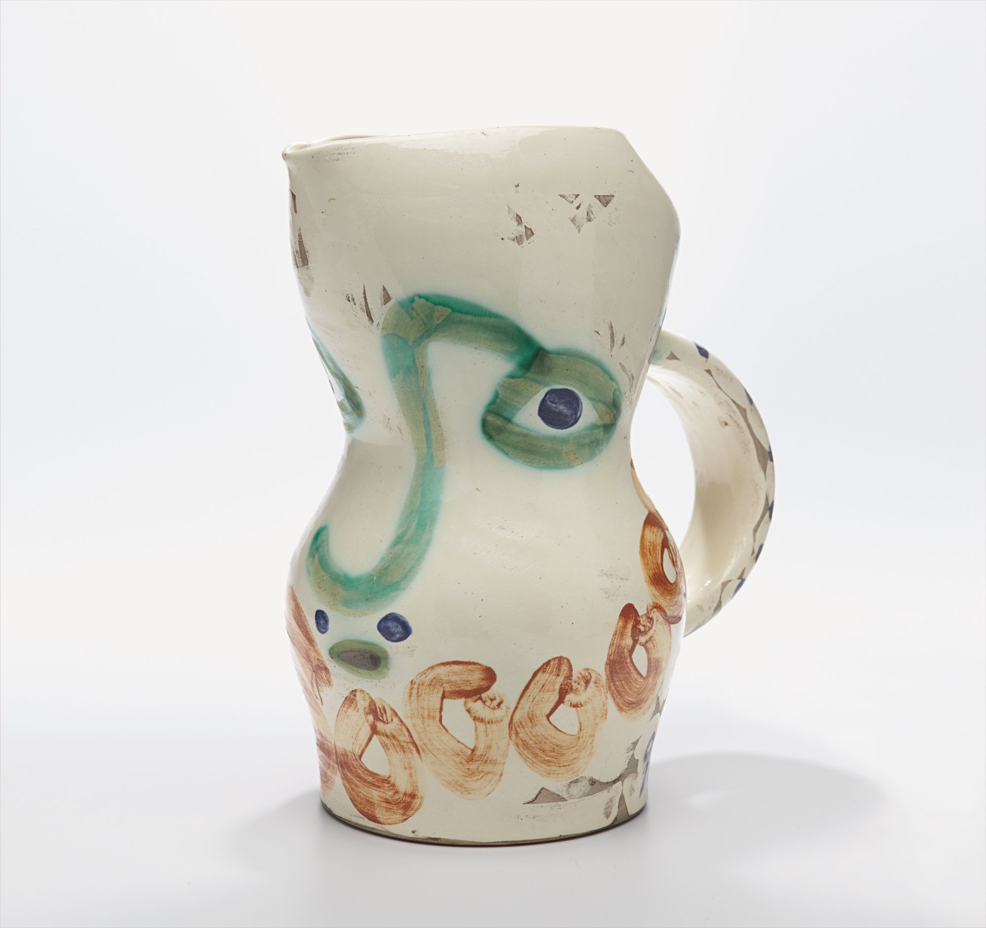 Pablo Picasso — Visage aux cercles (Face with Circles)