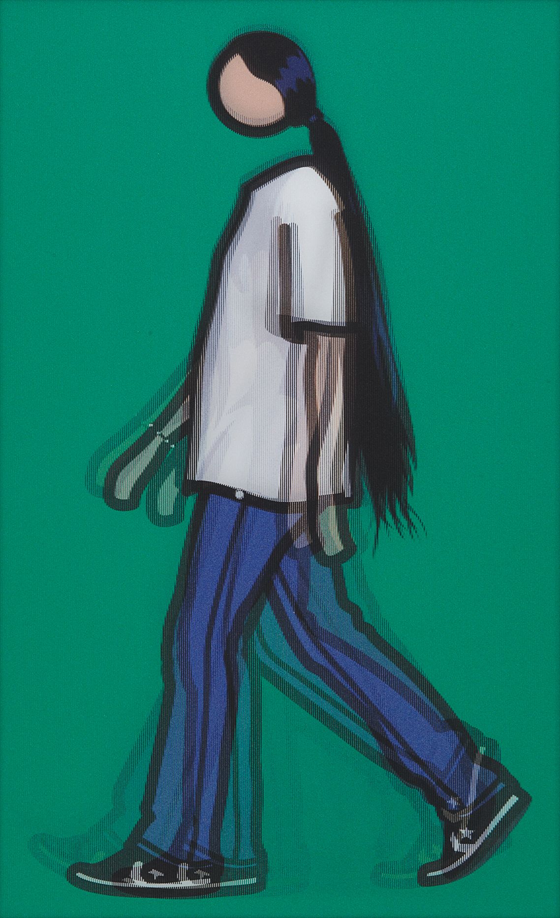 Julian Opie — Kris walking