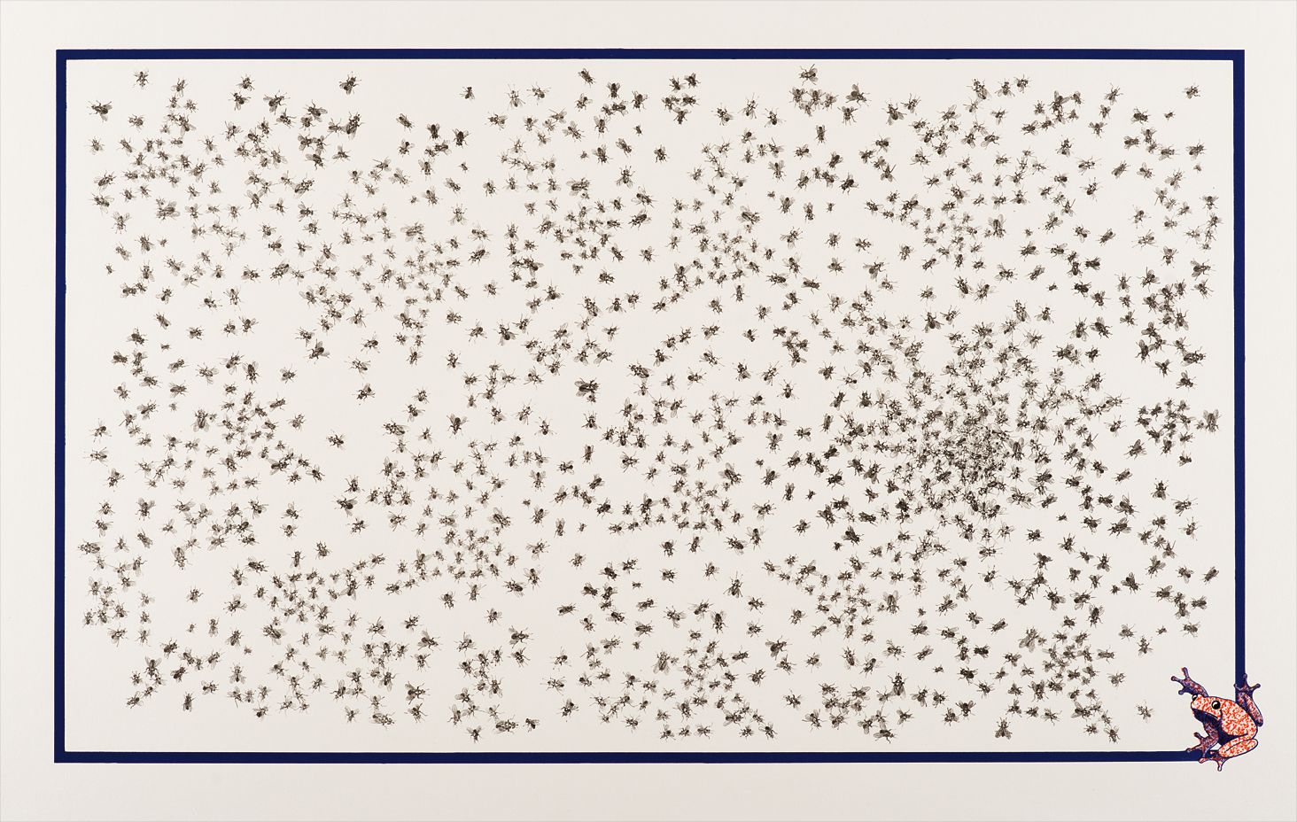 Ed Ruscha — Flies and Frog