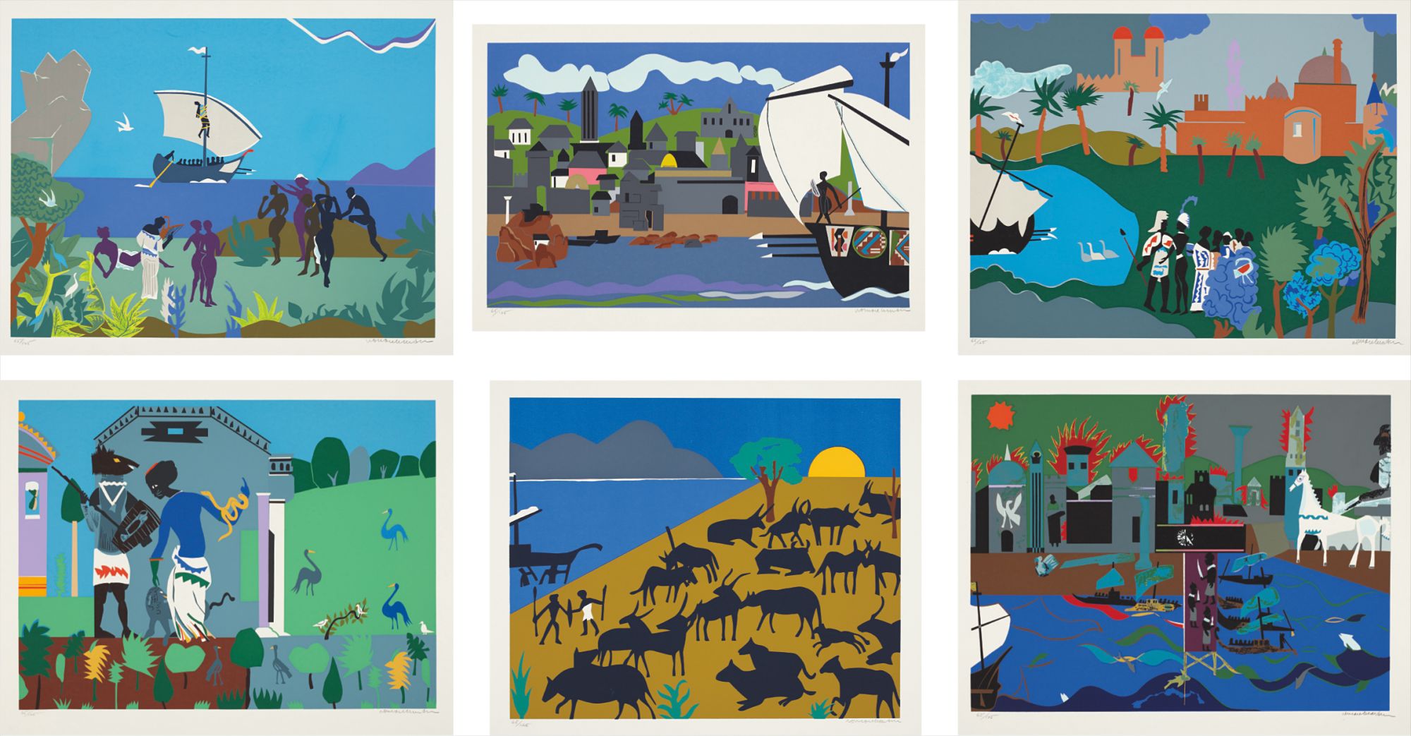 Romare Bearden — Odysseus