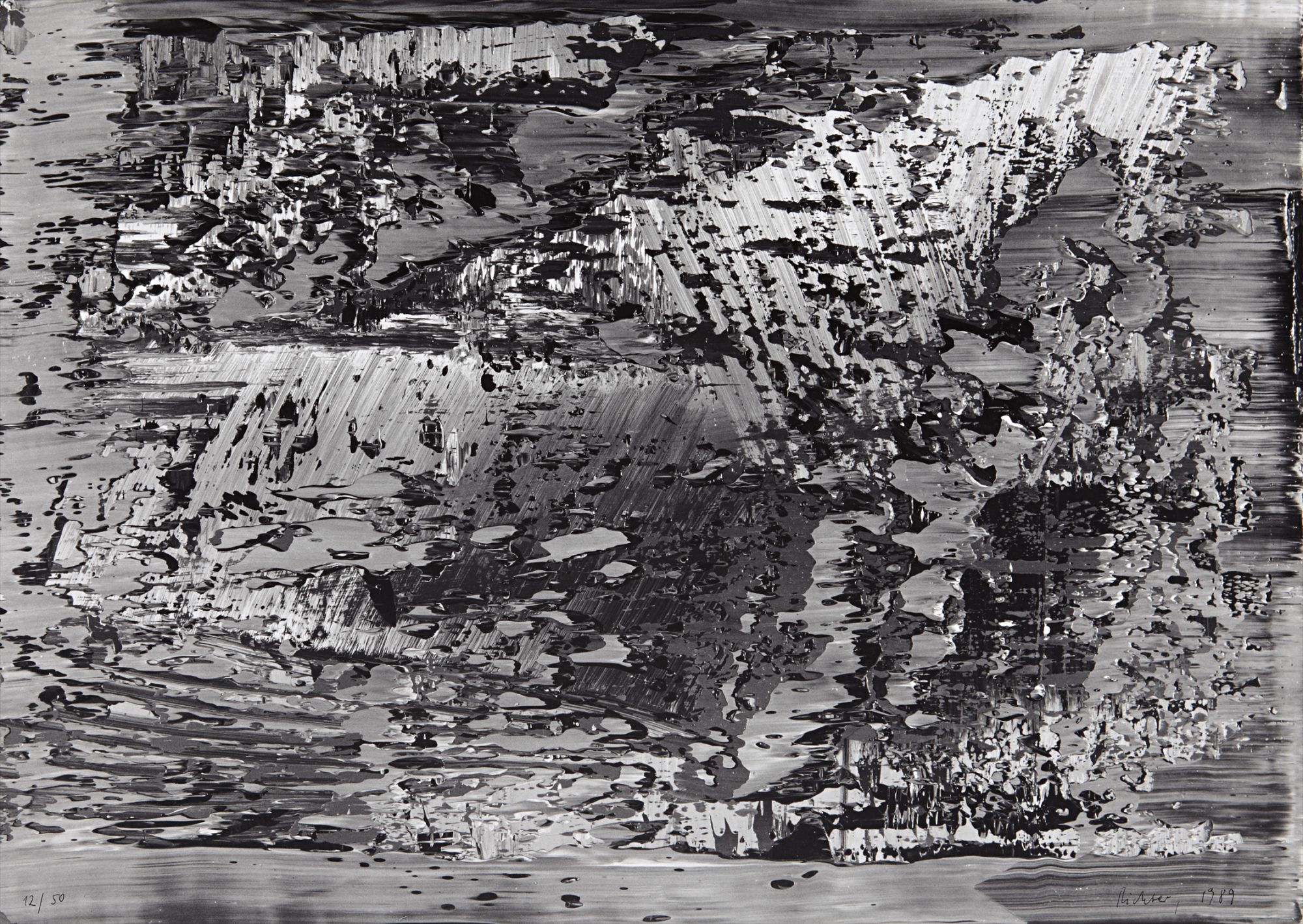 Gerhard Richter — Abstraktes Foto (Abstract Photo)