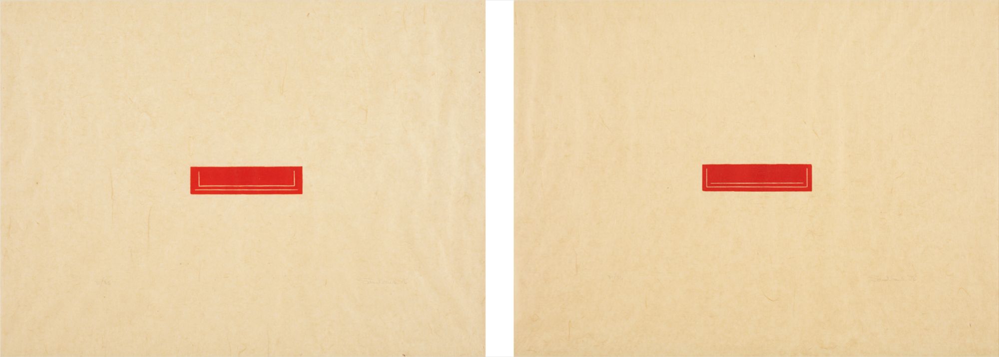 Wood Engraving (Holzstich); and Wood Engraving (Holzstich)