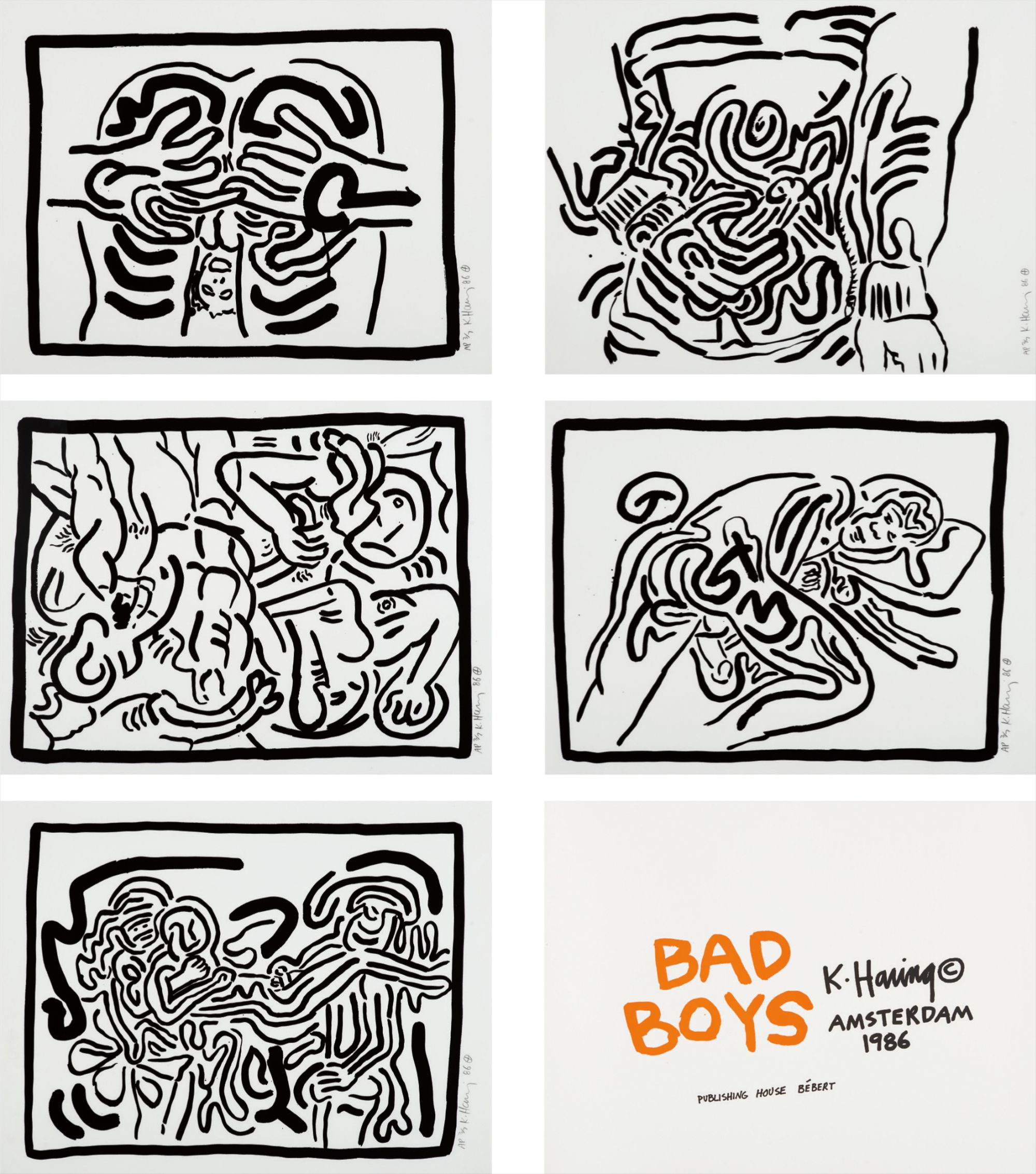 Keith Haring — Bad Boys