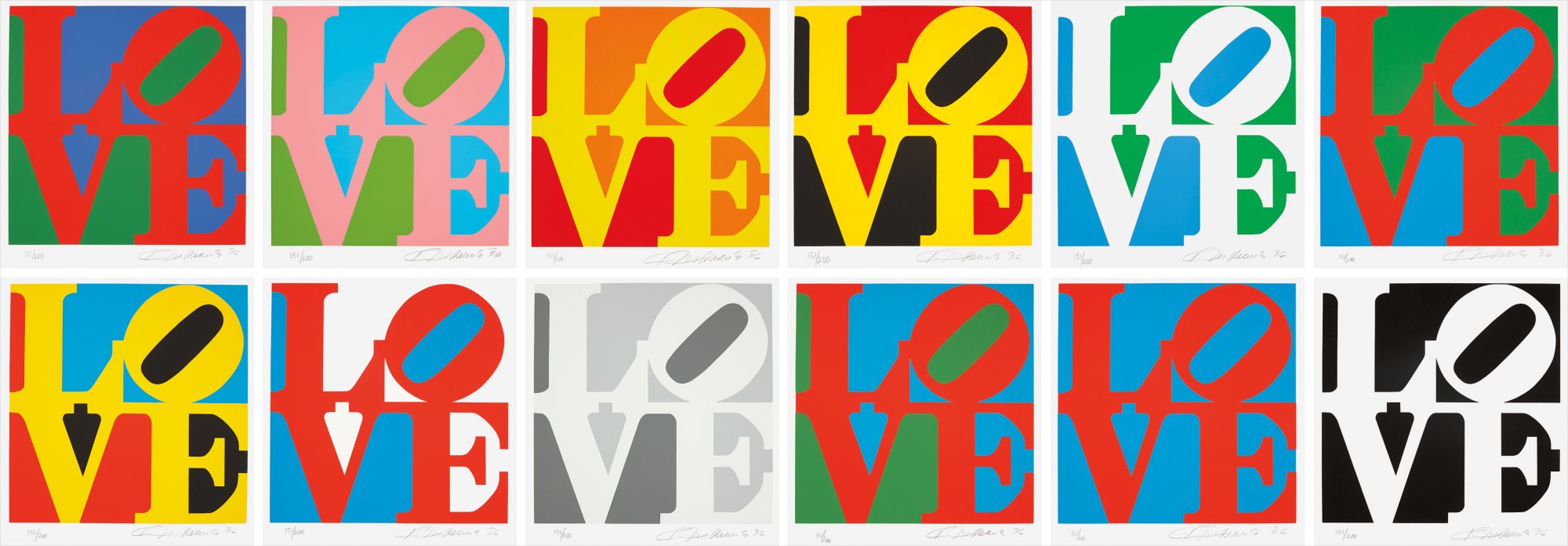 Robert Indiana — Book of Love Suite