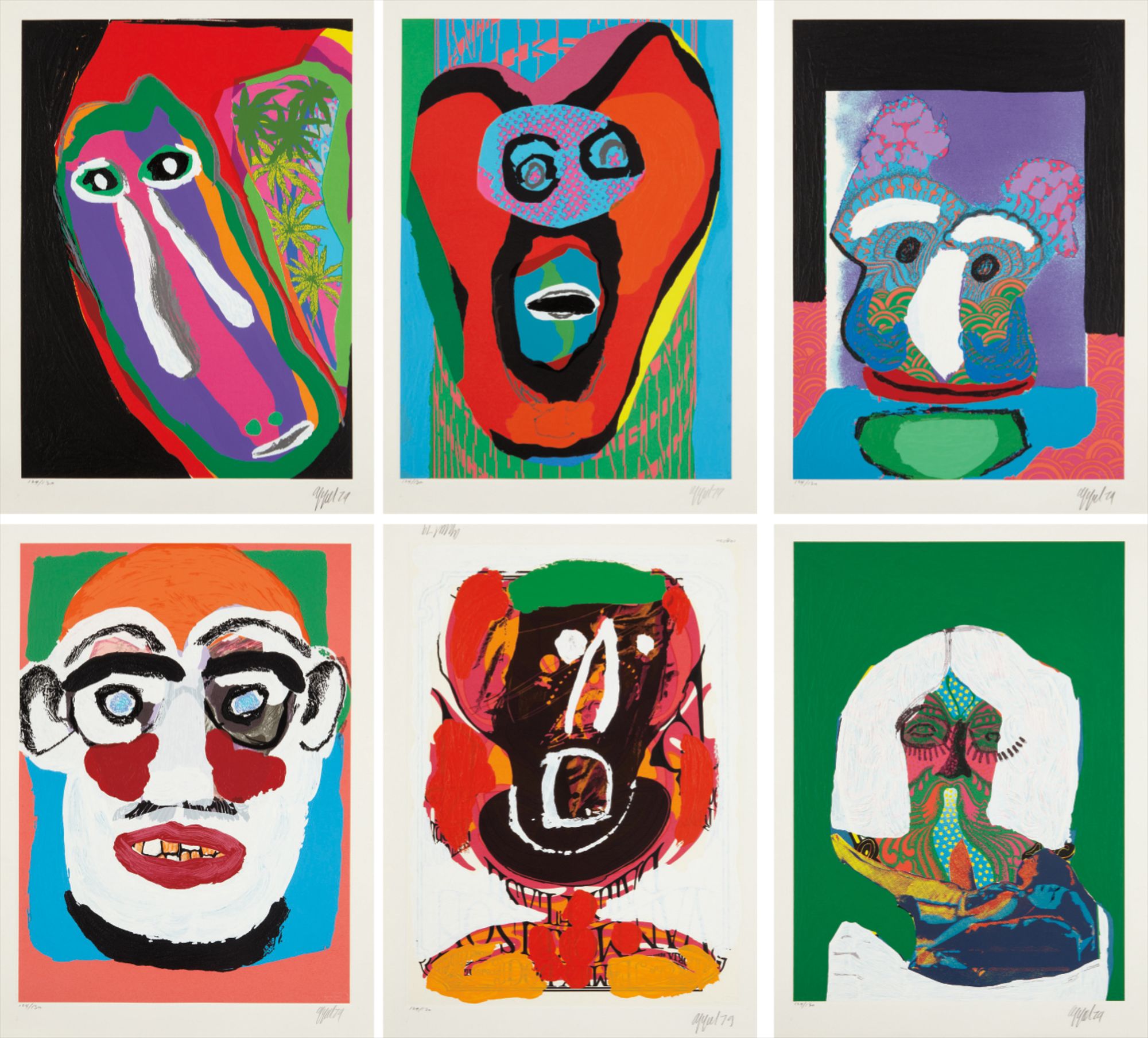 Karel Appel — Bedized Pudding Canadian Suite