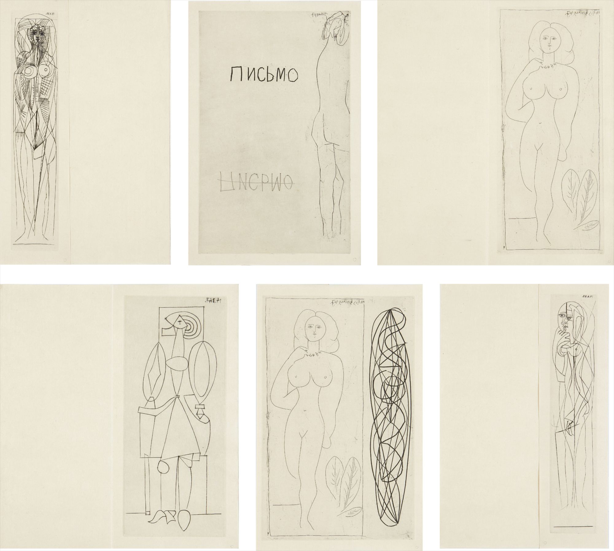 Pablo Picasso — Escrito/Pismo