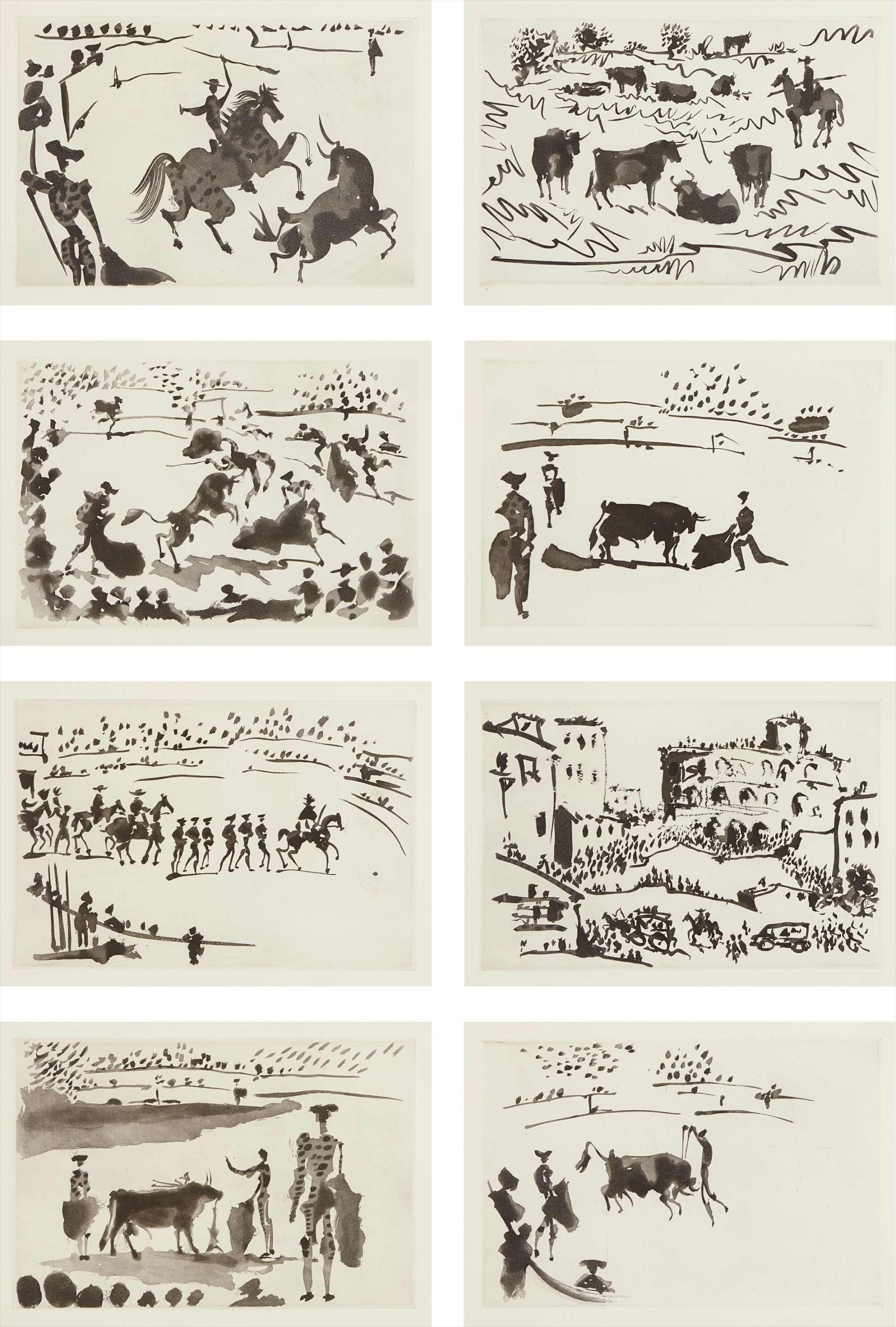 Pablo Picasso — La Tauromaquia