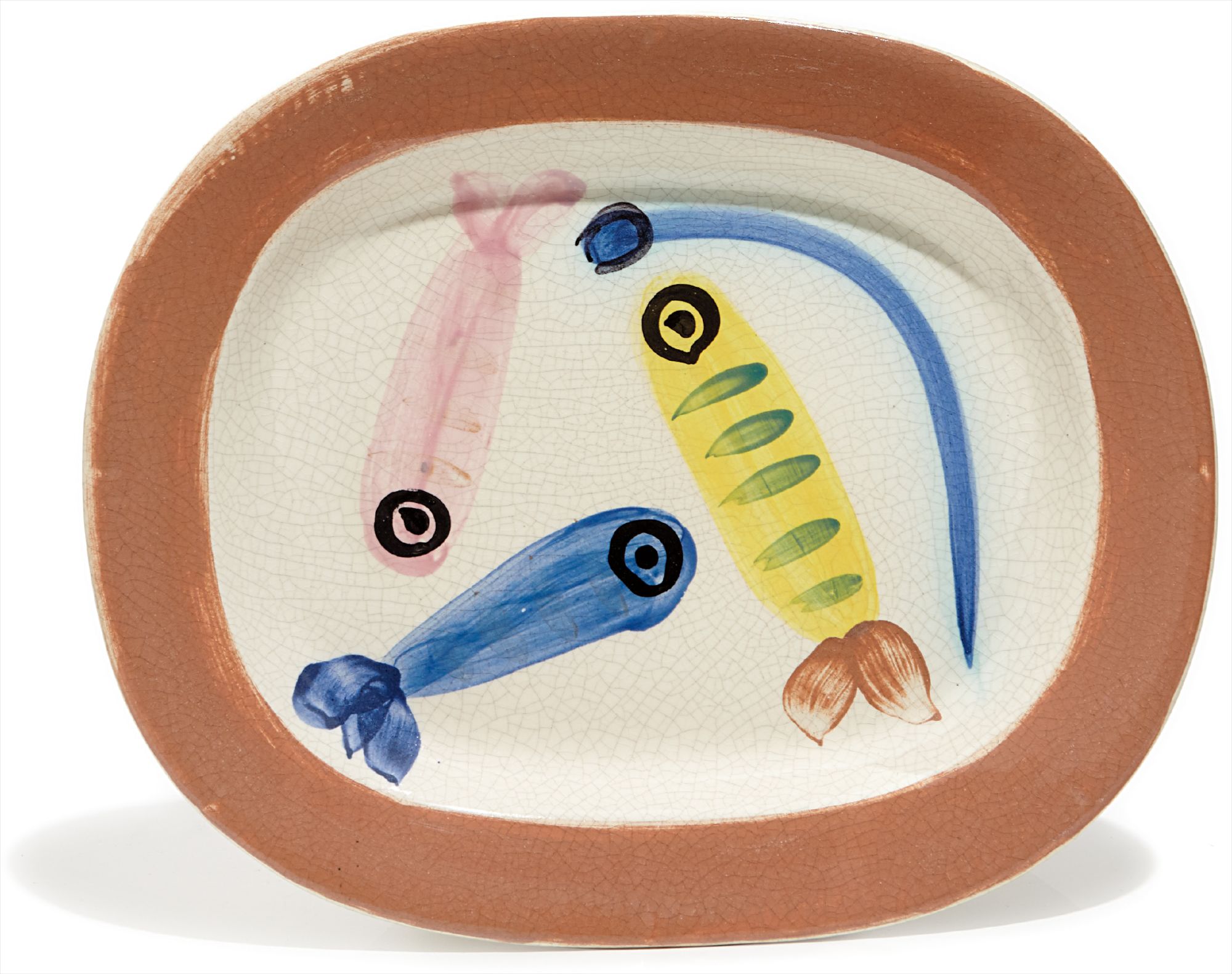 Pablo Picasso — Quatre poissons polychromes (Four Polychrome Fishes)