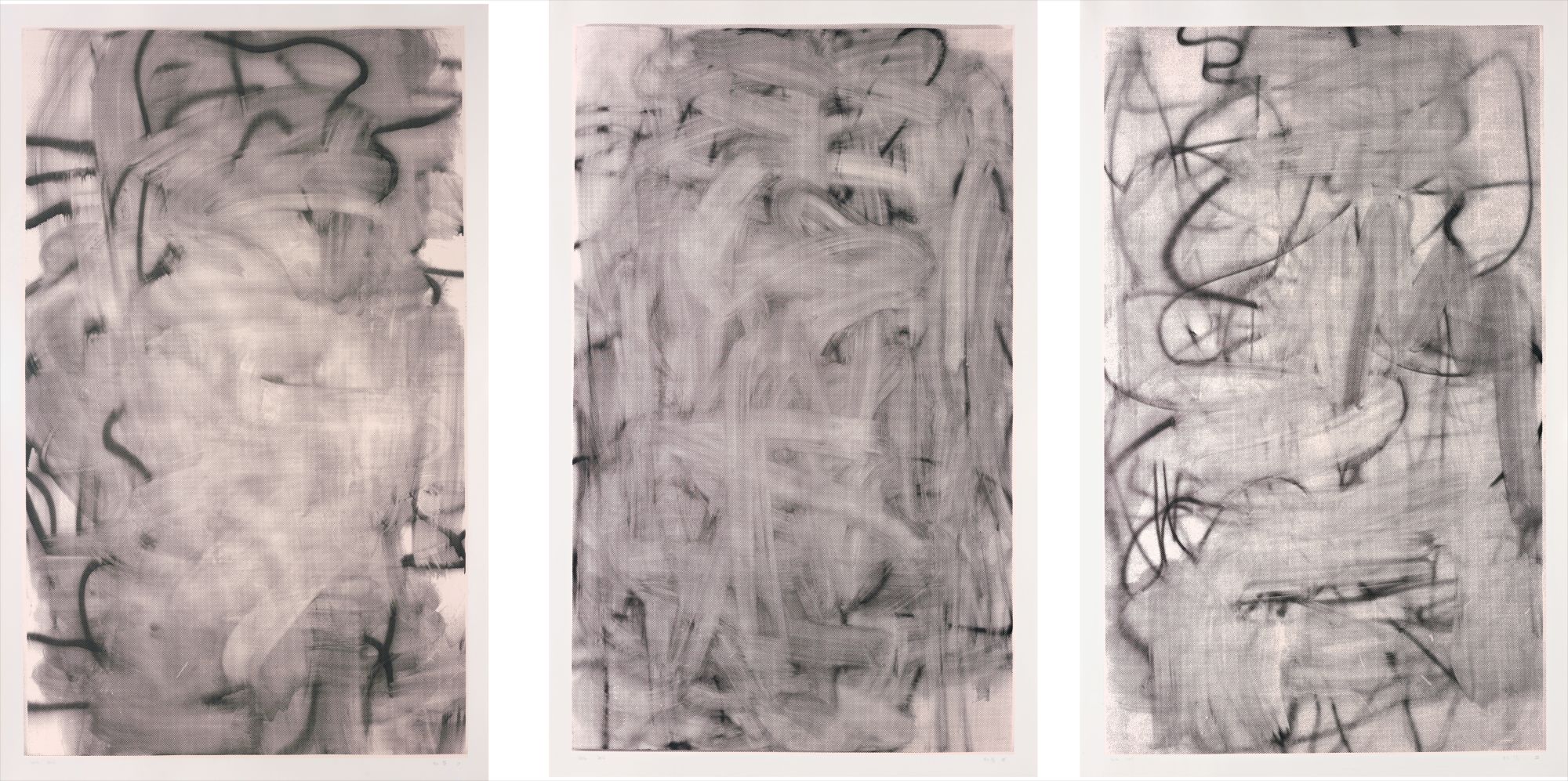 Christopher Wool — Three Women (Medium I, II, III)