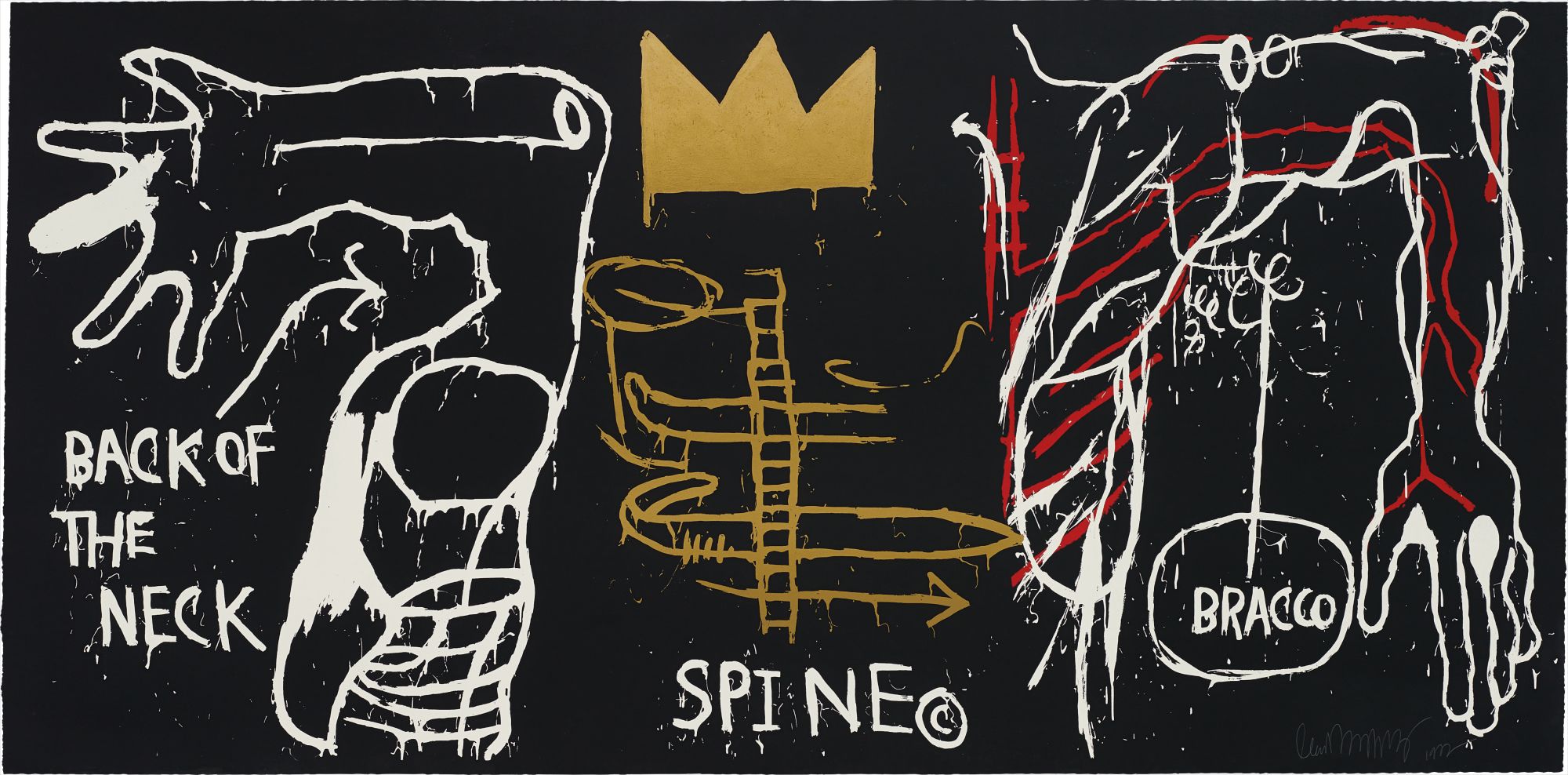 Jean-Michel Basquiat — Back of the Neck
