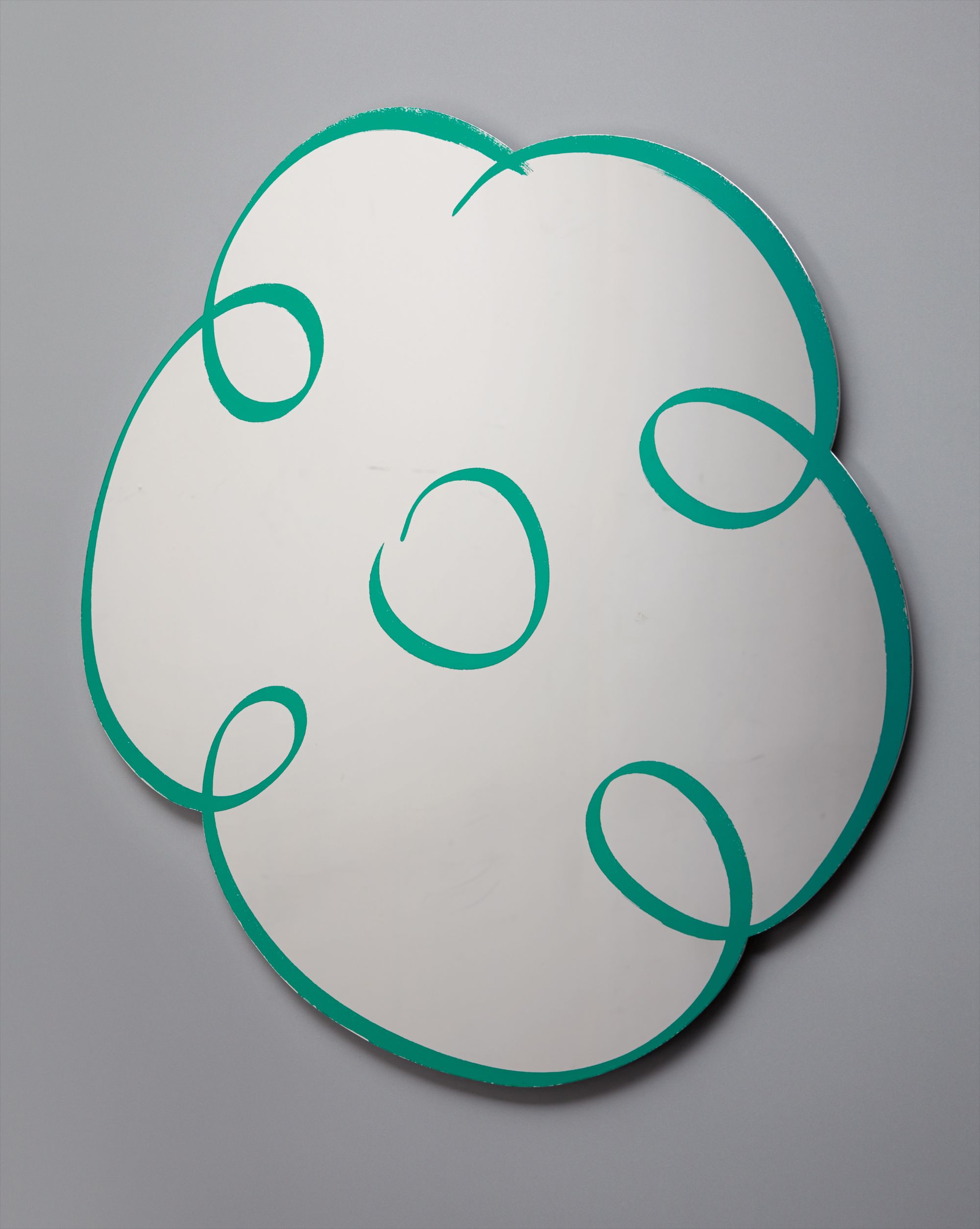 Jeff Koons — Flower Drawing (Green)