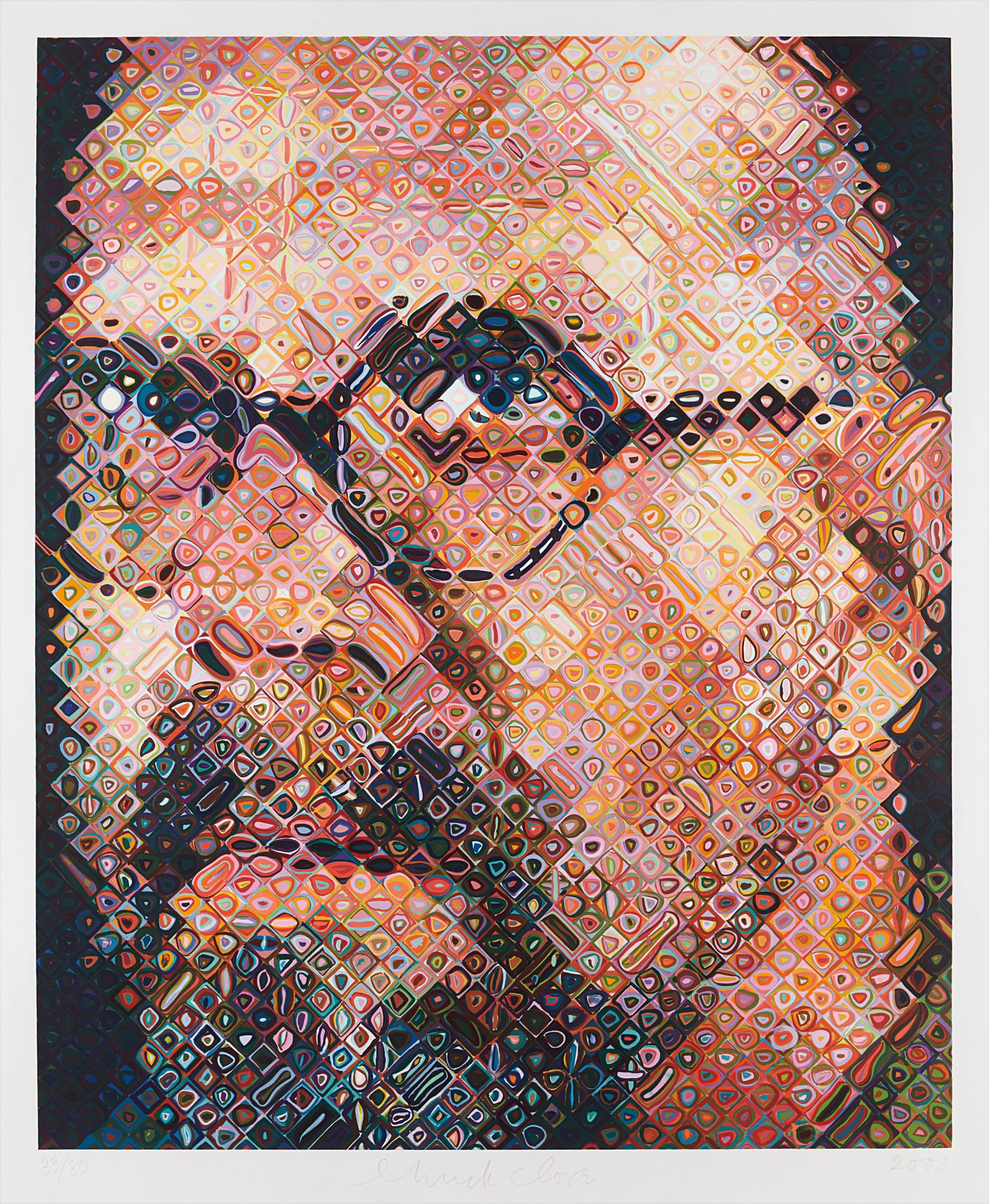 Chuck Close — Self-Portrait