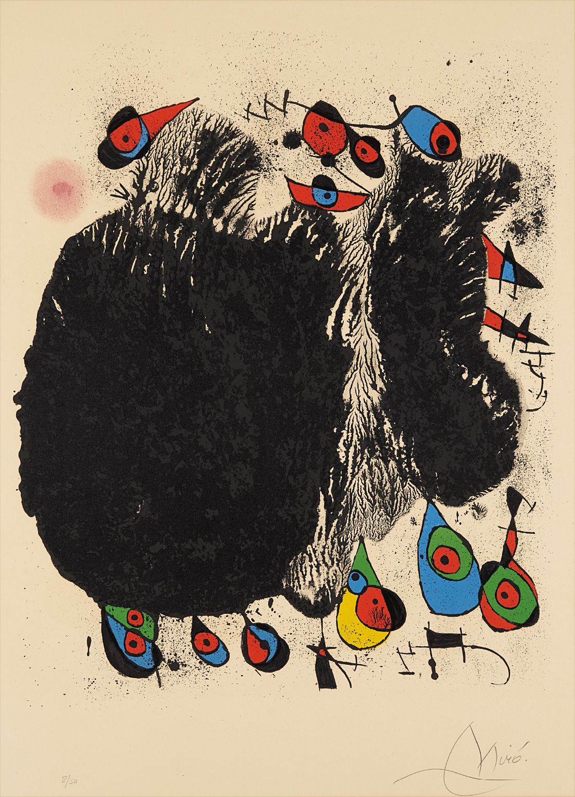 Joan Miró — La Cascade aux oiseaux