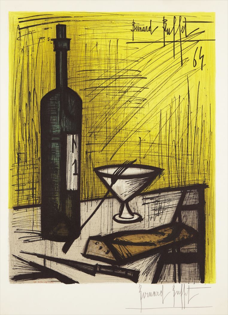 Bernard Buffet — Le Pain et le vin