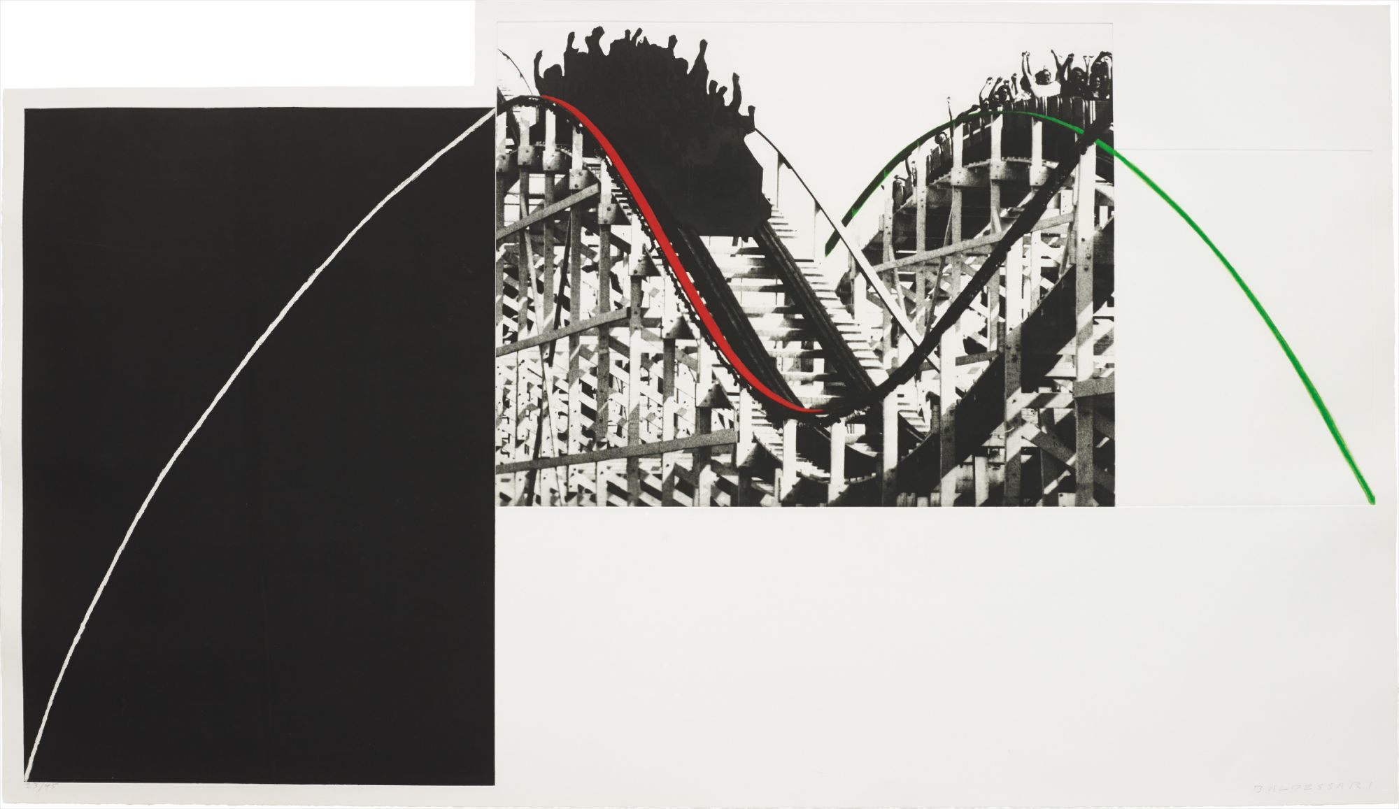 John Baldessari — Rollercoaster