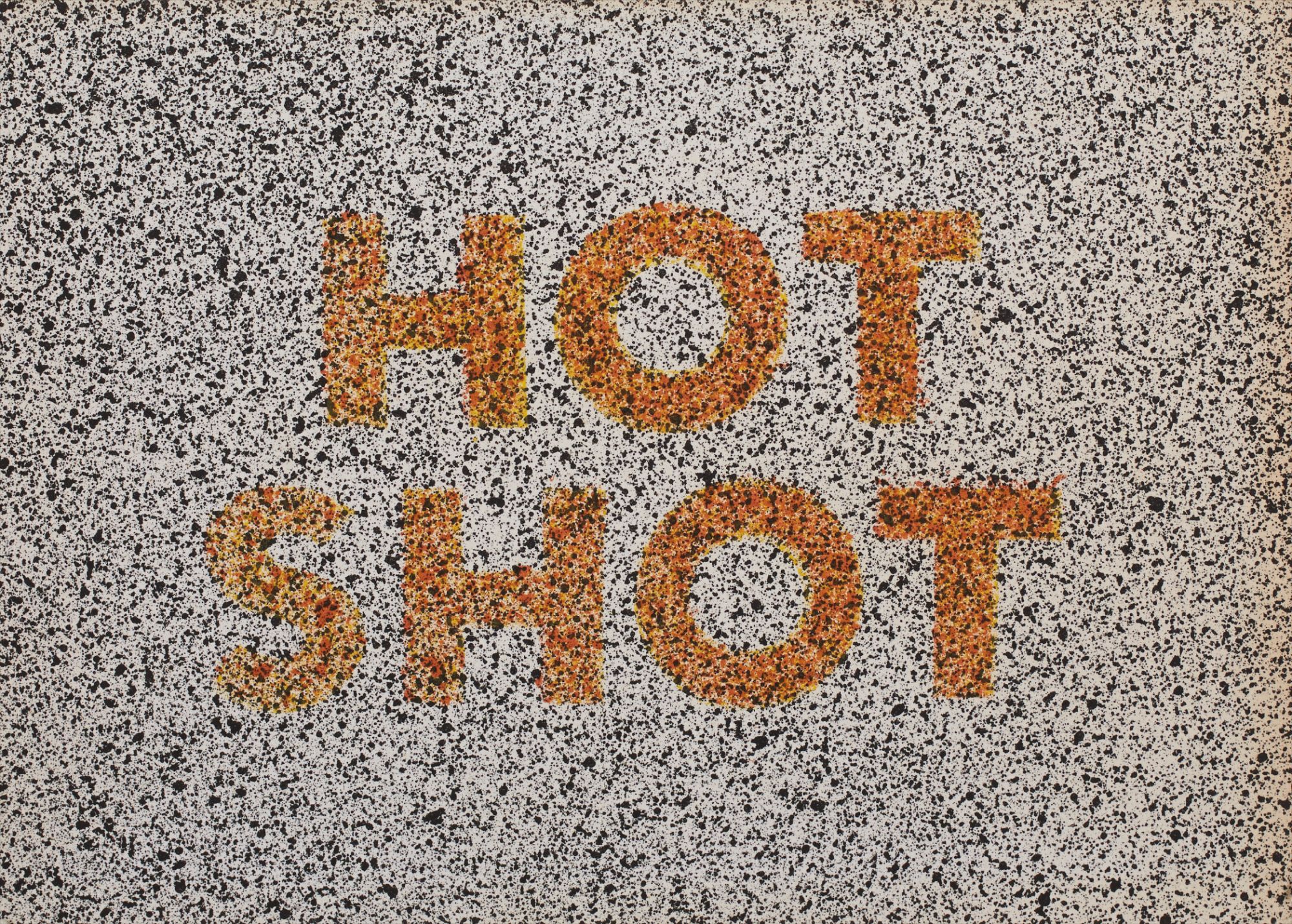 Ed Ruscha — Hot Shot, from 18 Small Prints