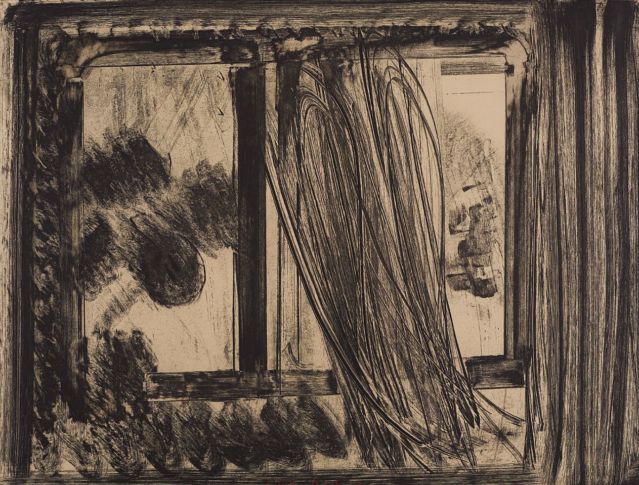 Howard Hodgkin — Late Afternoon in the Museum of Modern Art