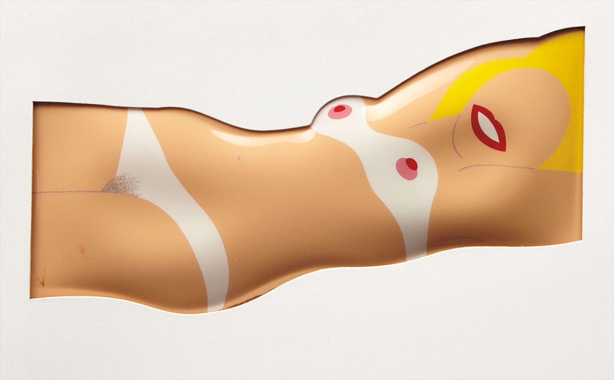 Tom Wesselmann — Cut-Out Nude, from 11 Pop Artists, Volume I