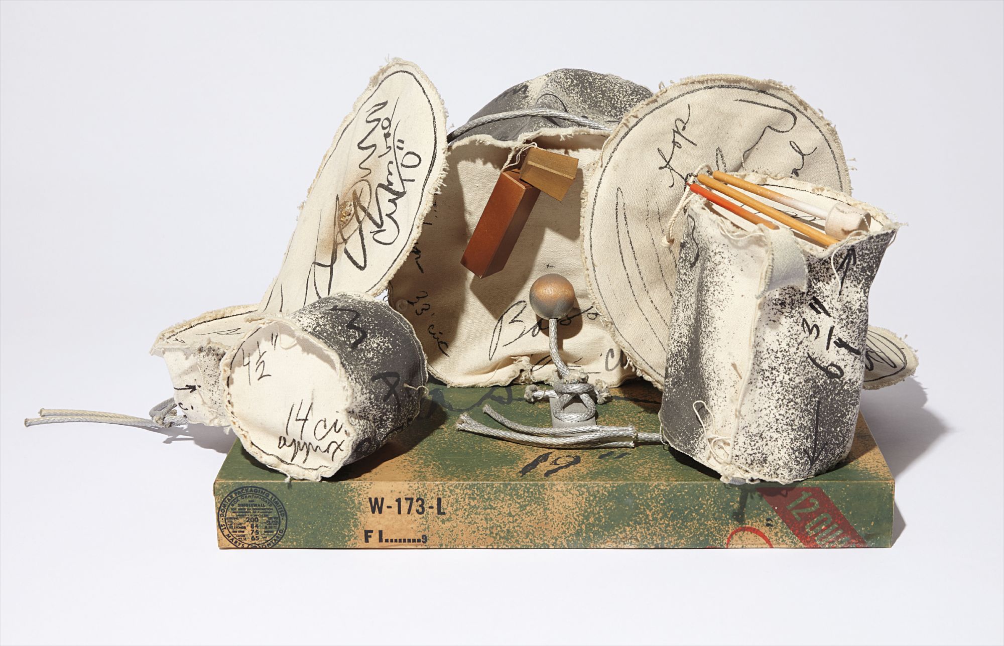 Claes Oldenburg — Miniature Soft Drum Set