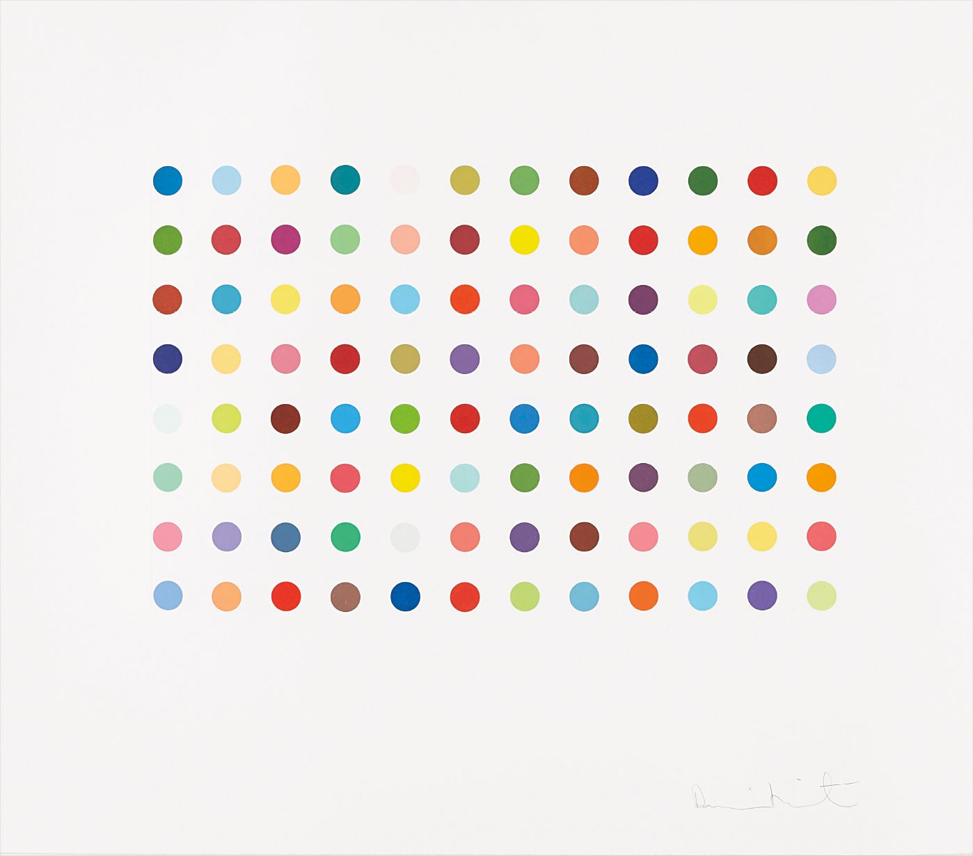 Damien Hirst — Bromphenol Blue