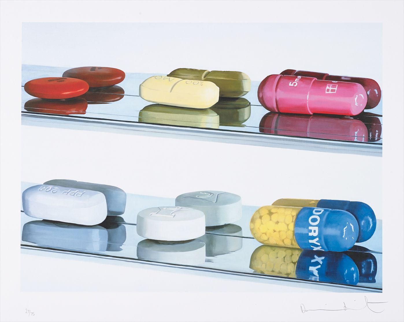 Damien Hirst — Six Pills (Large)