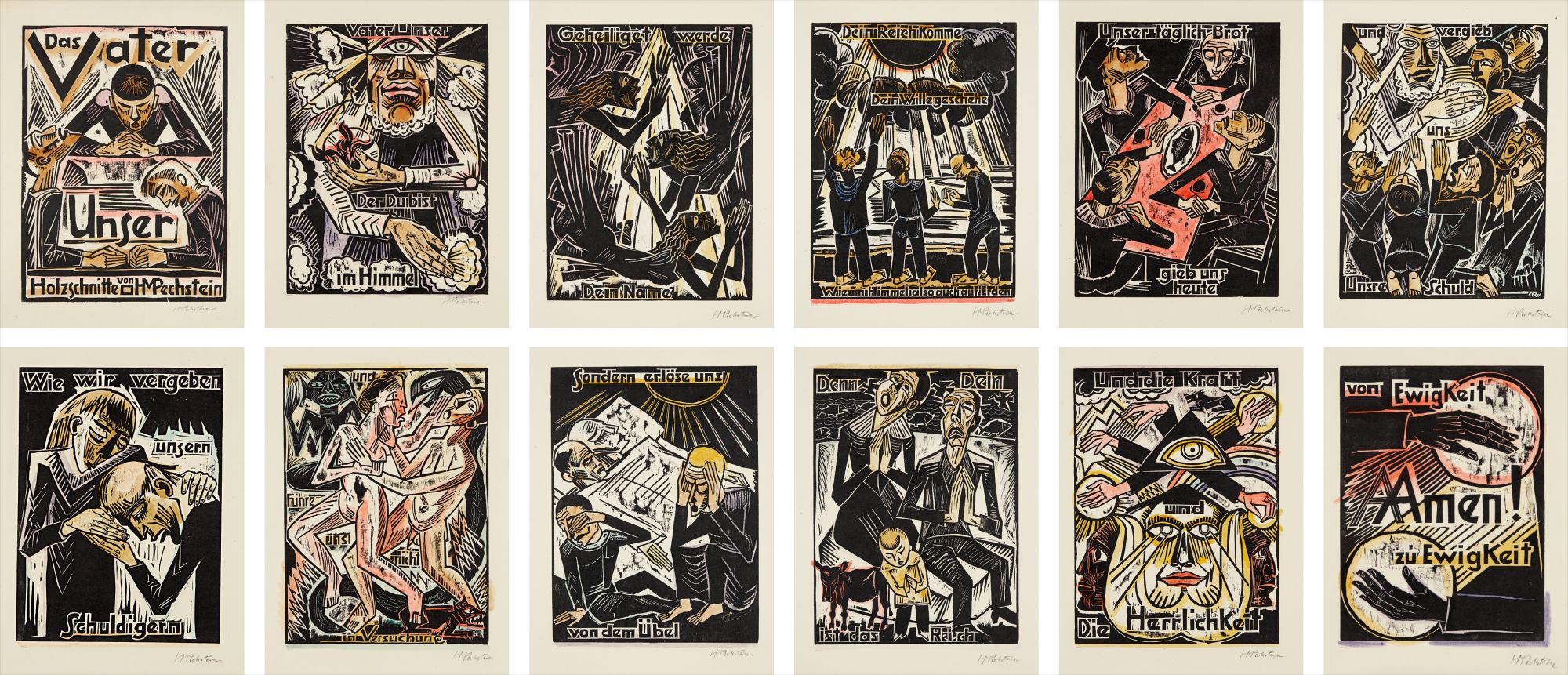 Max Pechstein — Das Vater Unser (The Lord's Prayer)