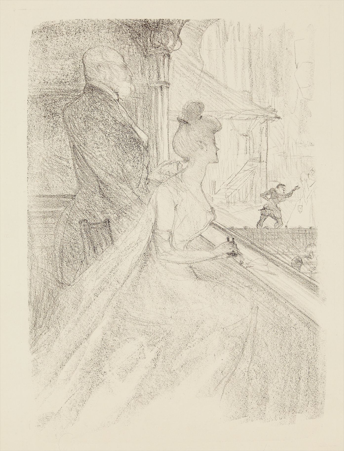 Henri de Toulouse-Lautrec — La loge - Faust