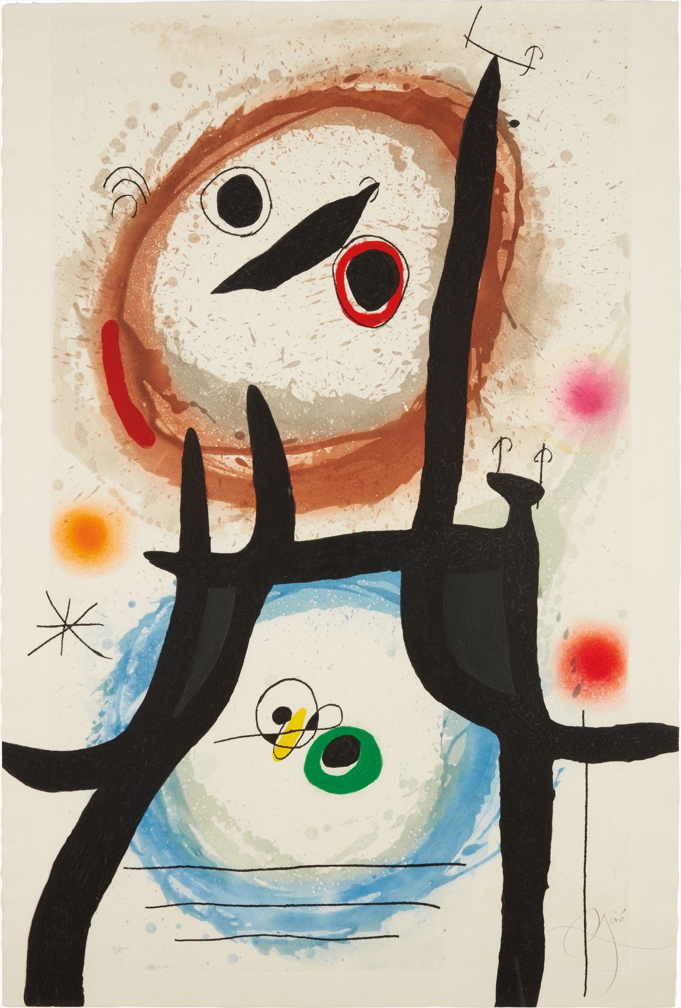 Joan Miró — La femme angora (The Angora Woman)