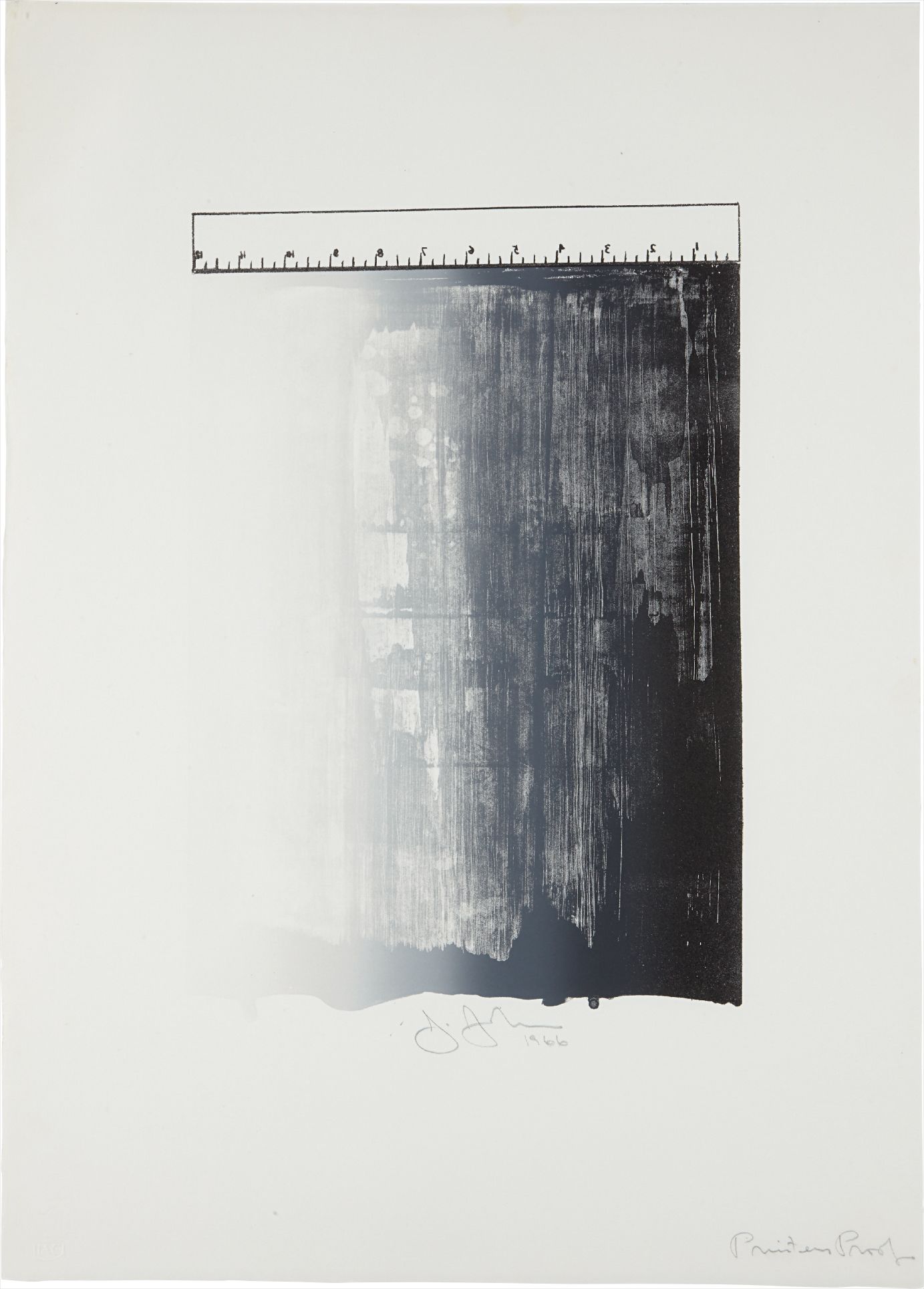 Jasper Johns — Ruler