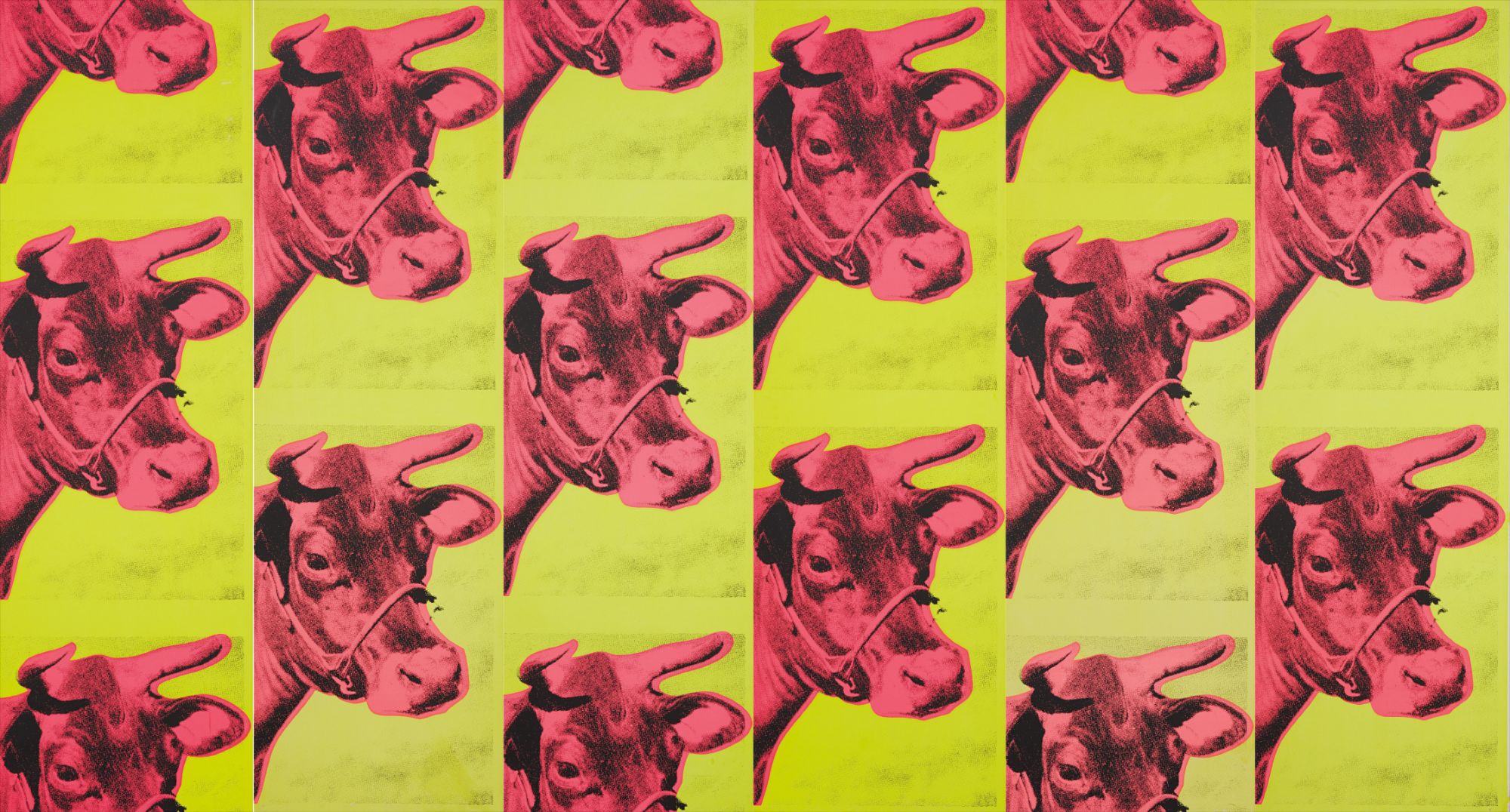 Andy Warhol — Cow Wallpaper, Wall panels
