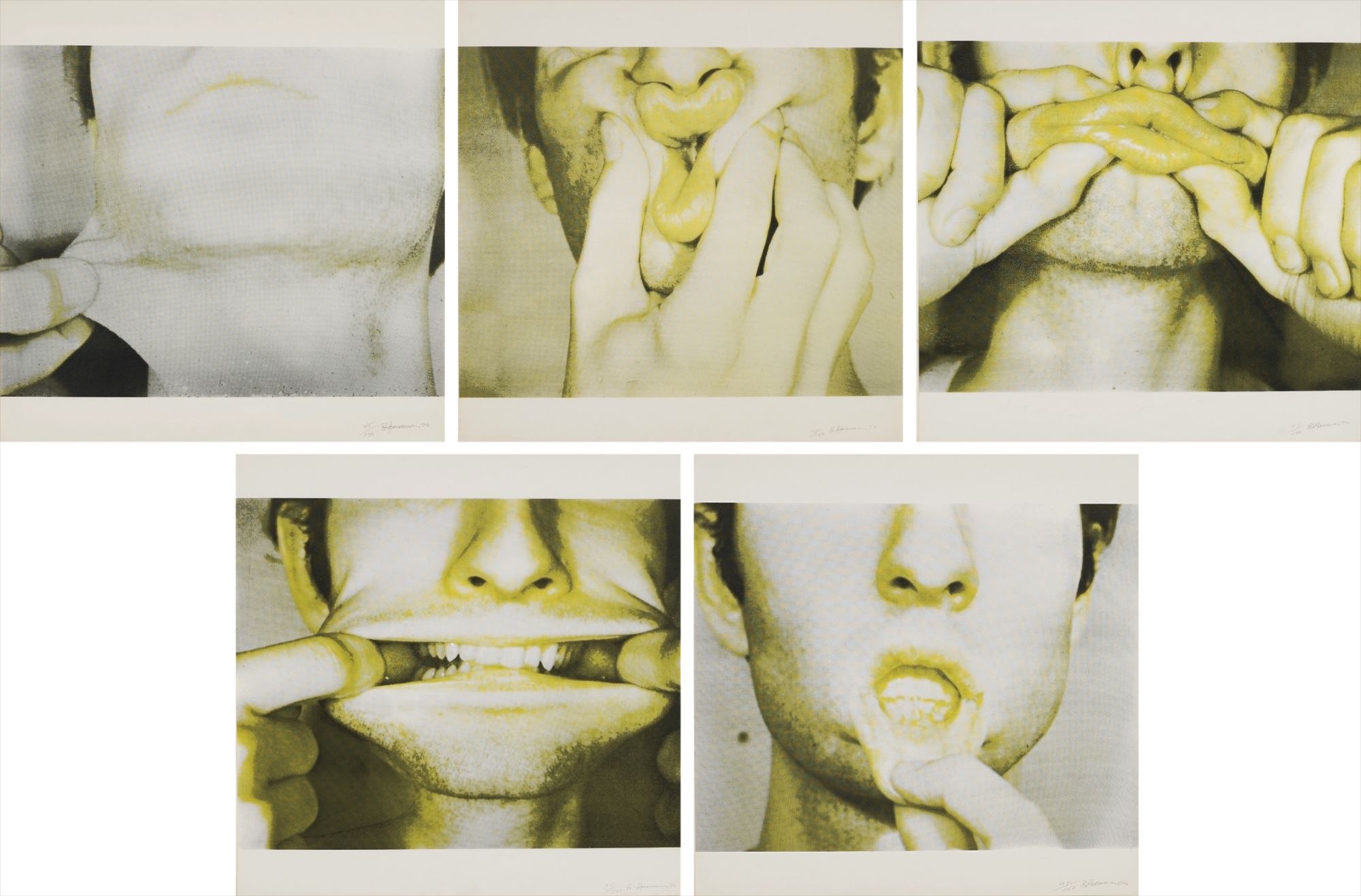 Bruce Nauman — Studies for Holograms