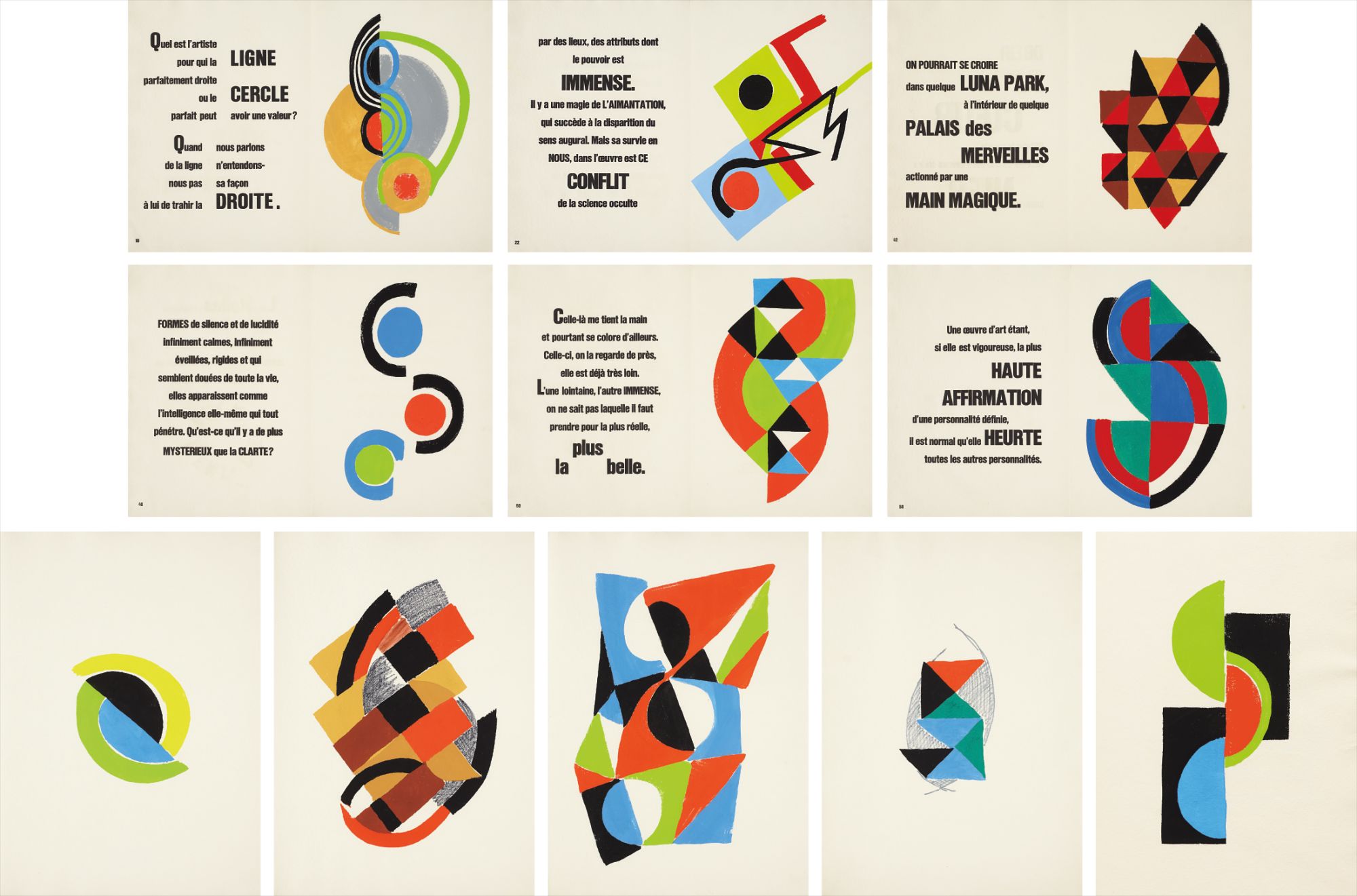 Sonia Delaunay — Rythmes-Couleurs