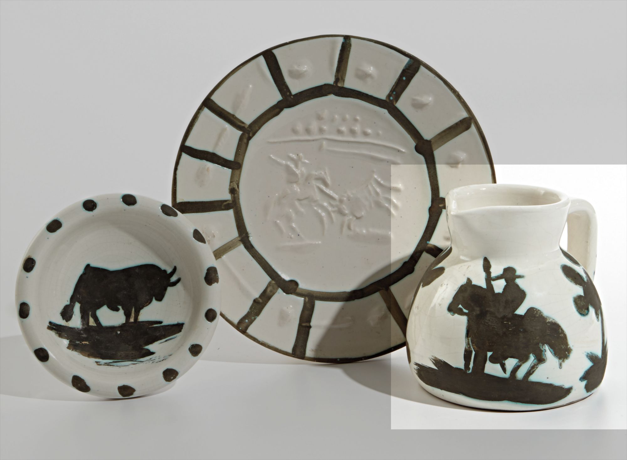 Pablo Picasso — Taureau et picador (Bull and Picador)